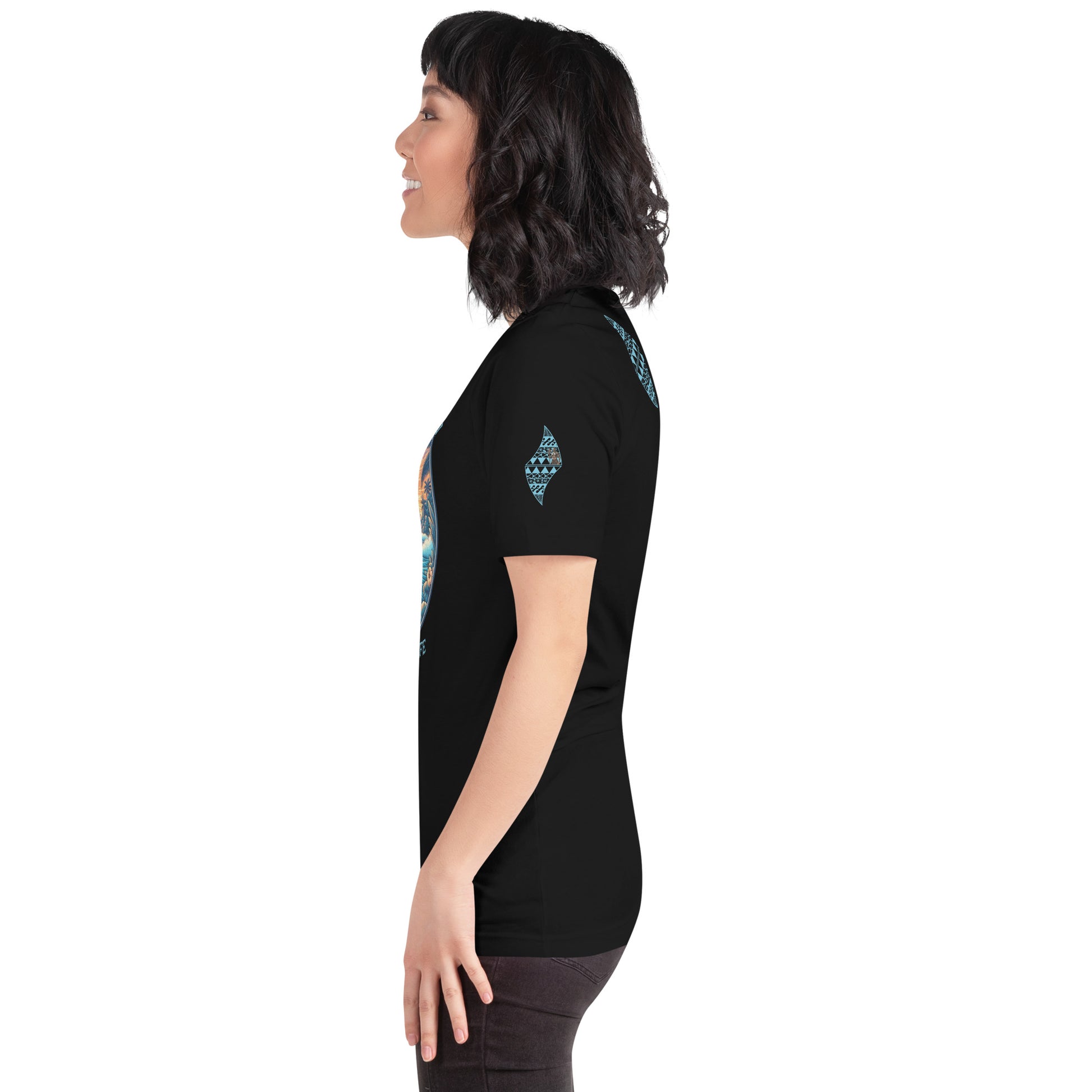 Honua nalu II t-shirt T-shirt Pa'akai & Kukui