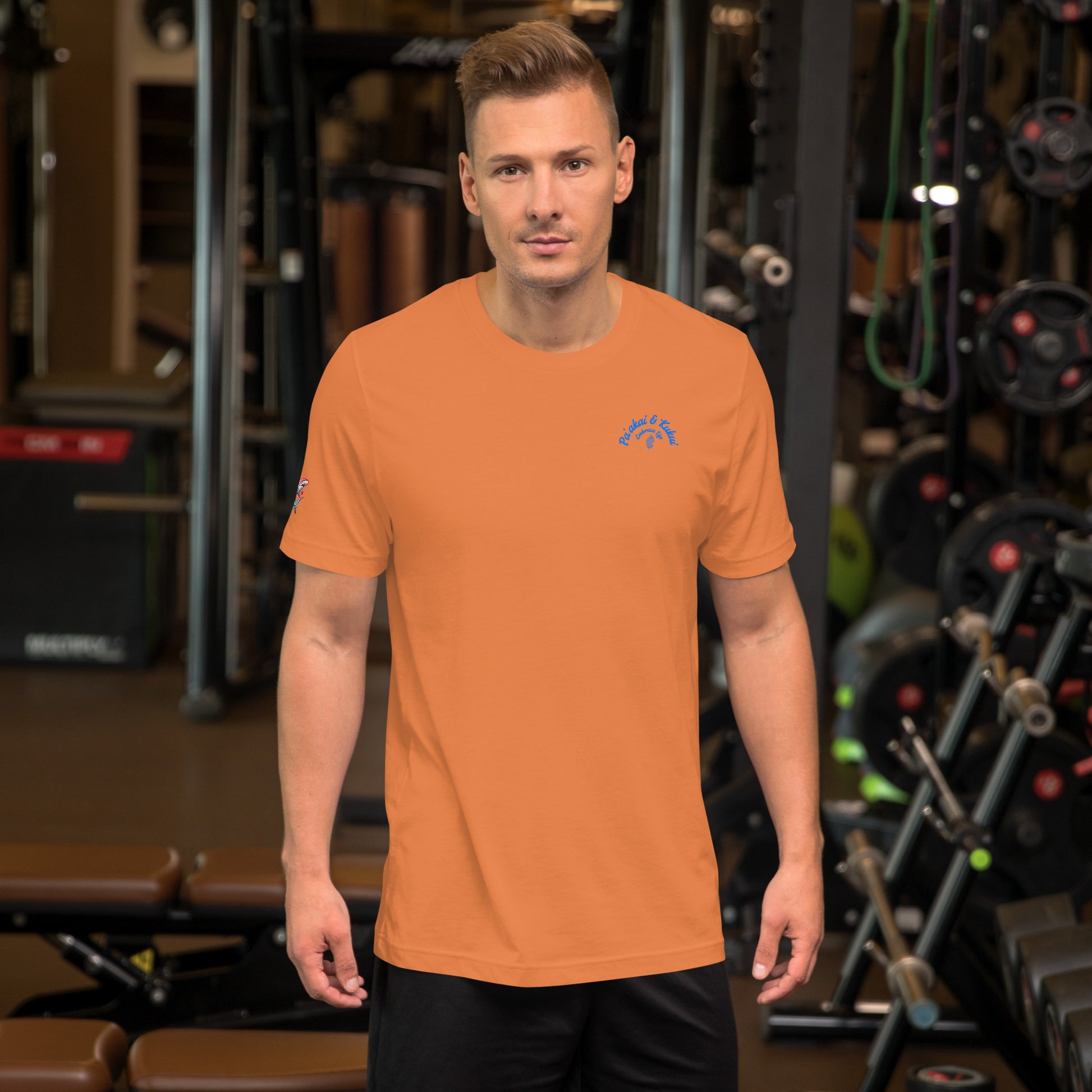 Kanaka t-shirt T-shirt Pa'akai & Kukui Burnt Orange S