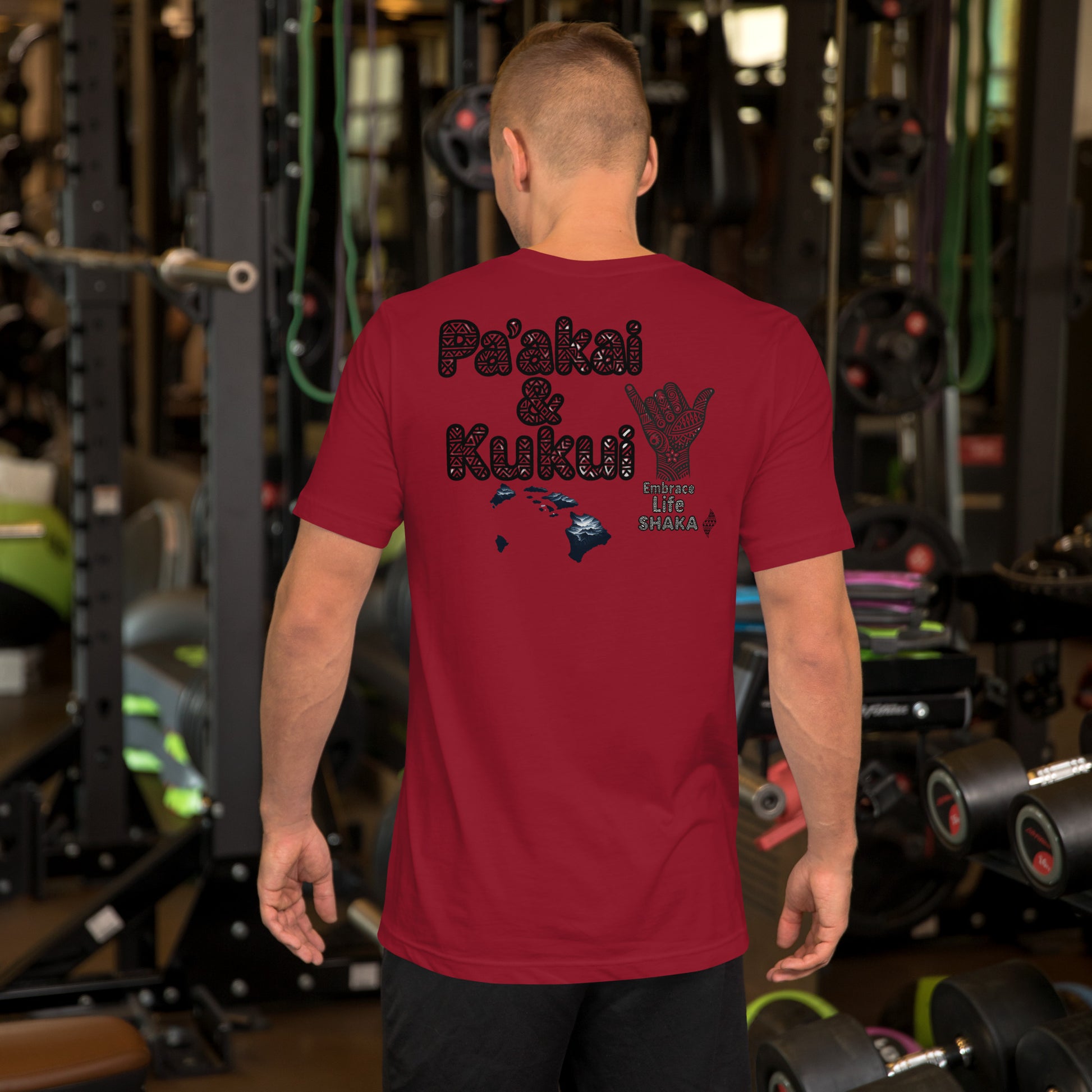 Embrace Life Shaka T-shirt T-shirt Pa'akai & Kukui