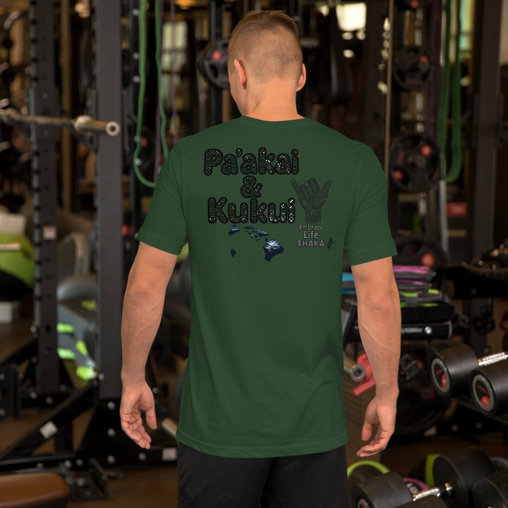 Embrace Life Shaka T-shirt T-shirt Pa'akai & Kukui