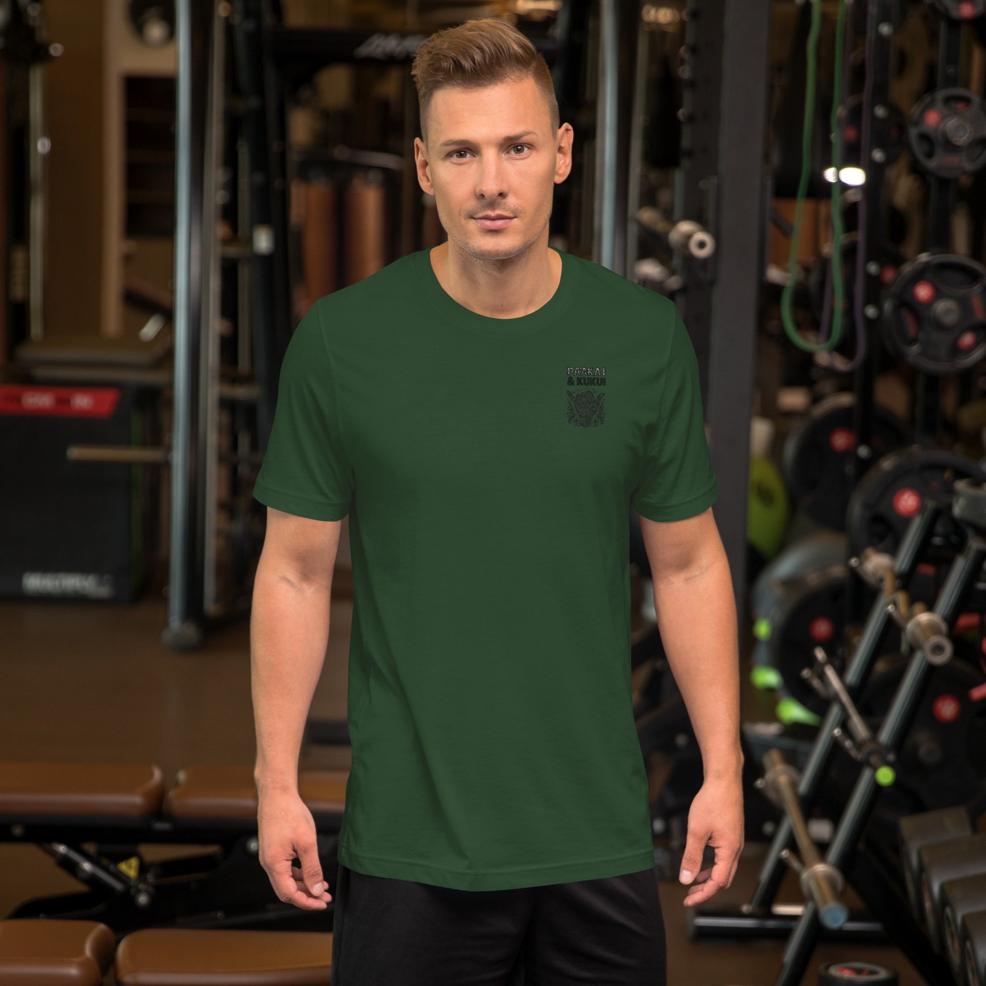 Embrace Life Shaka T-shirt T-shirt Pa'akai & Kukui Forest S