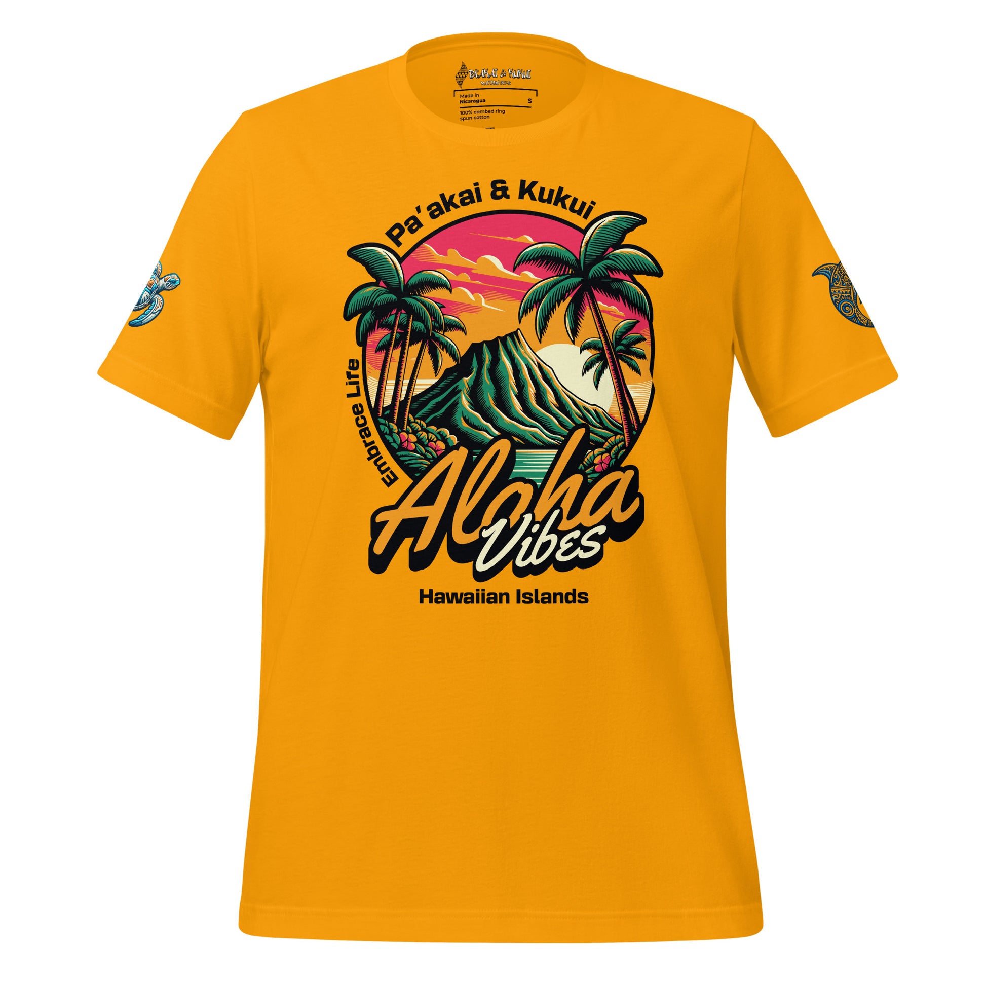 Aloha Vibes t-shirt - Womens T-shirt Pa'akai & Kukui