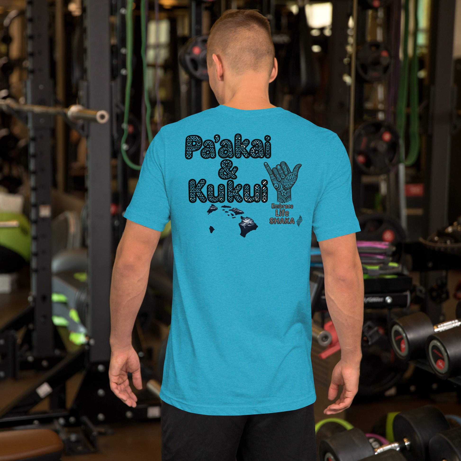 Embrace Life Shaka T-shirt T-shirt Pa'akai & Kukui