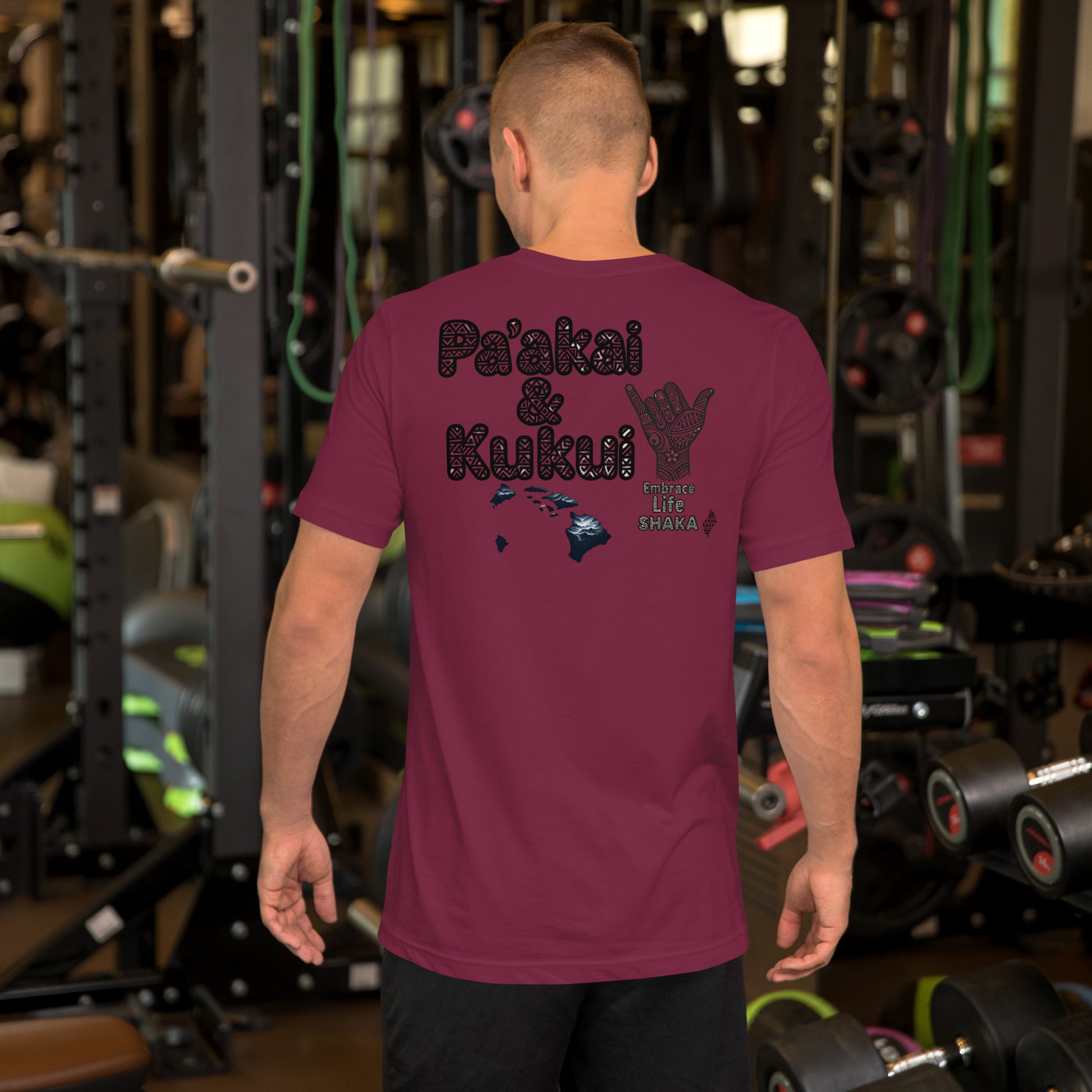 Embrace Life Shaka T-shirt T-shirt Pa'akai & Kukui