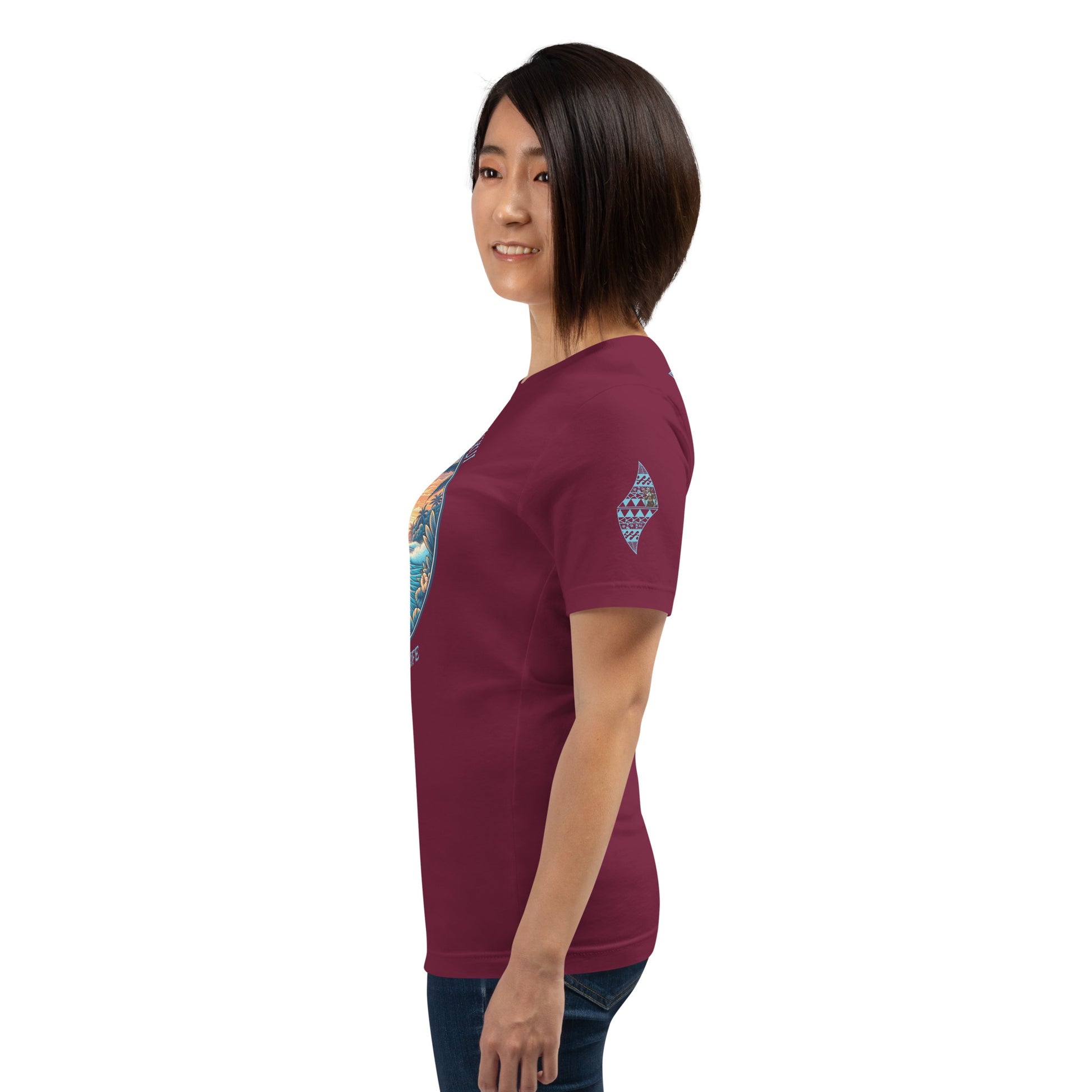 Honua nalu II t-shirt T-shirt Pa'akai & Kukui