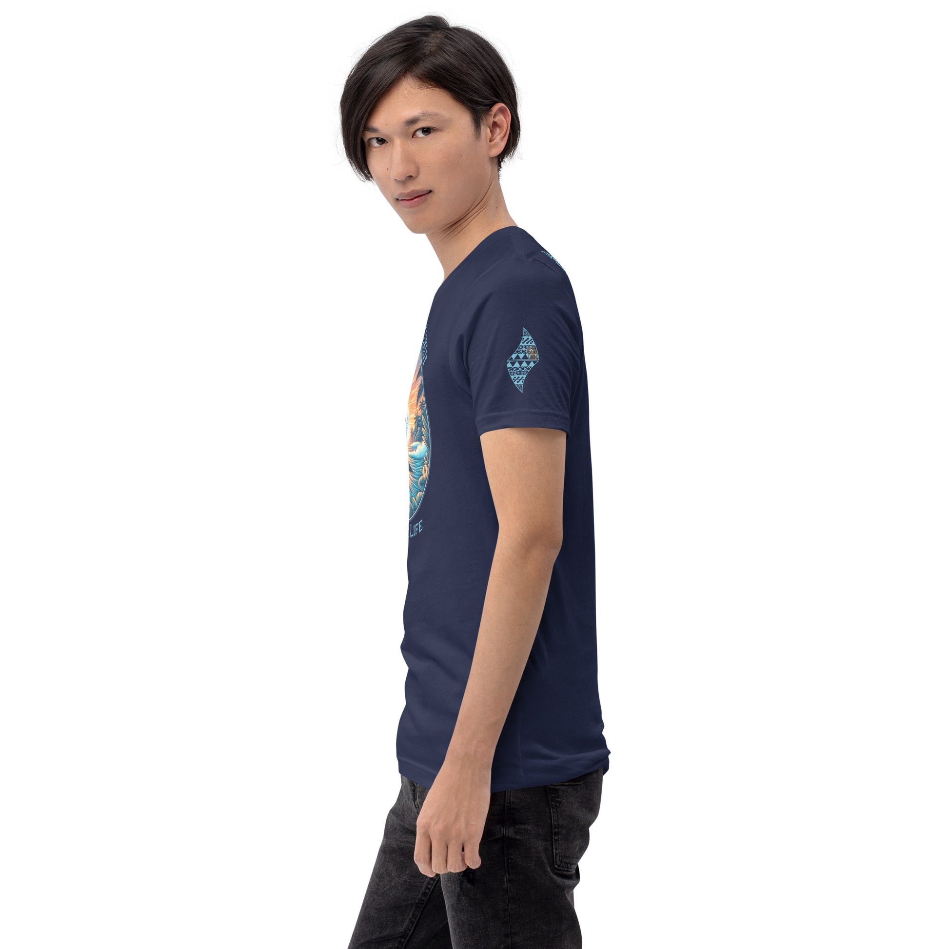 Honua nalu II t-shirt T-shirt Pa'akai & Kukui