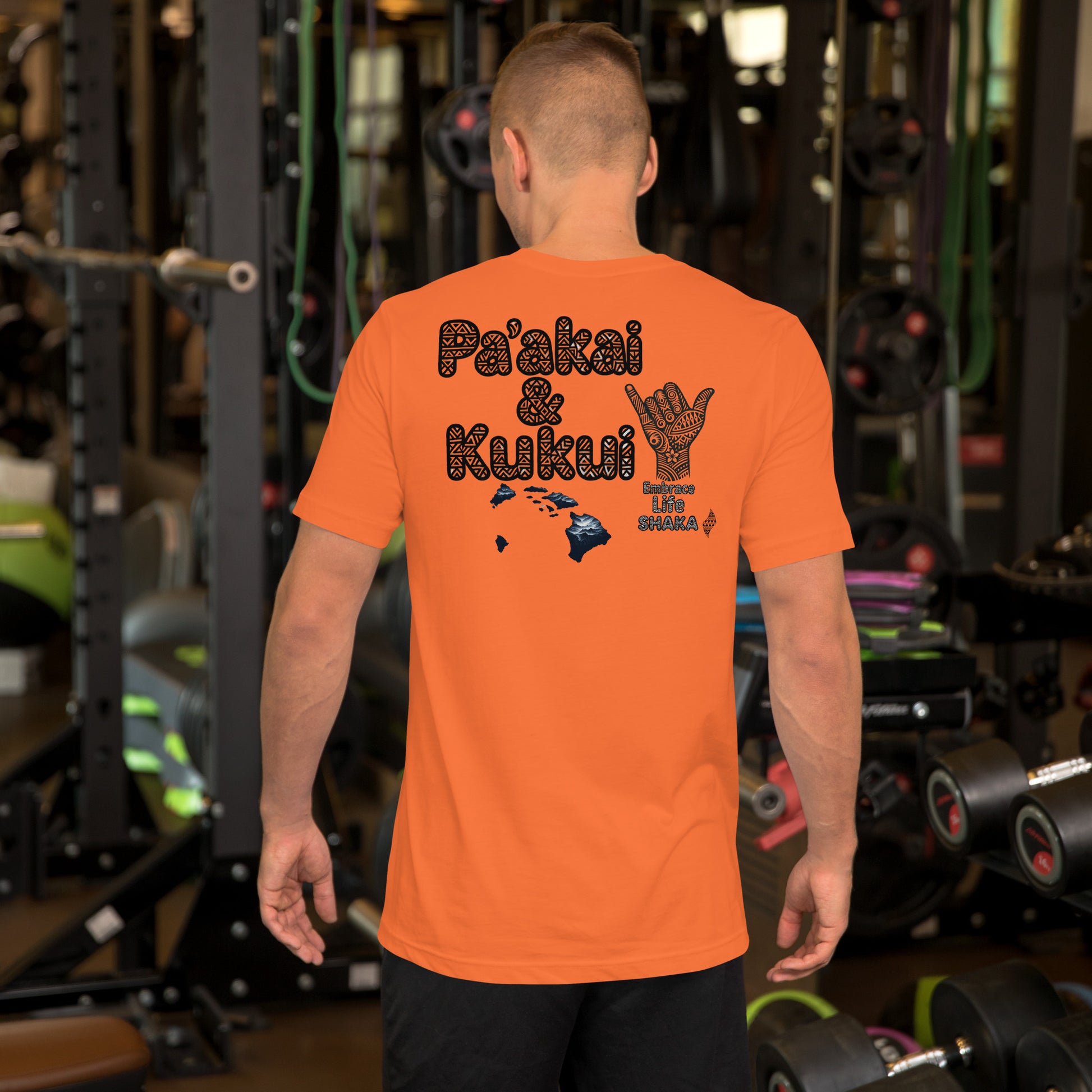 Embrace Life Shaka T-shirt T-shirt Pa'akai & Kukui