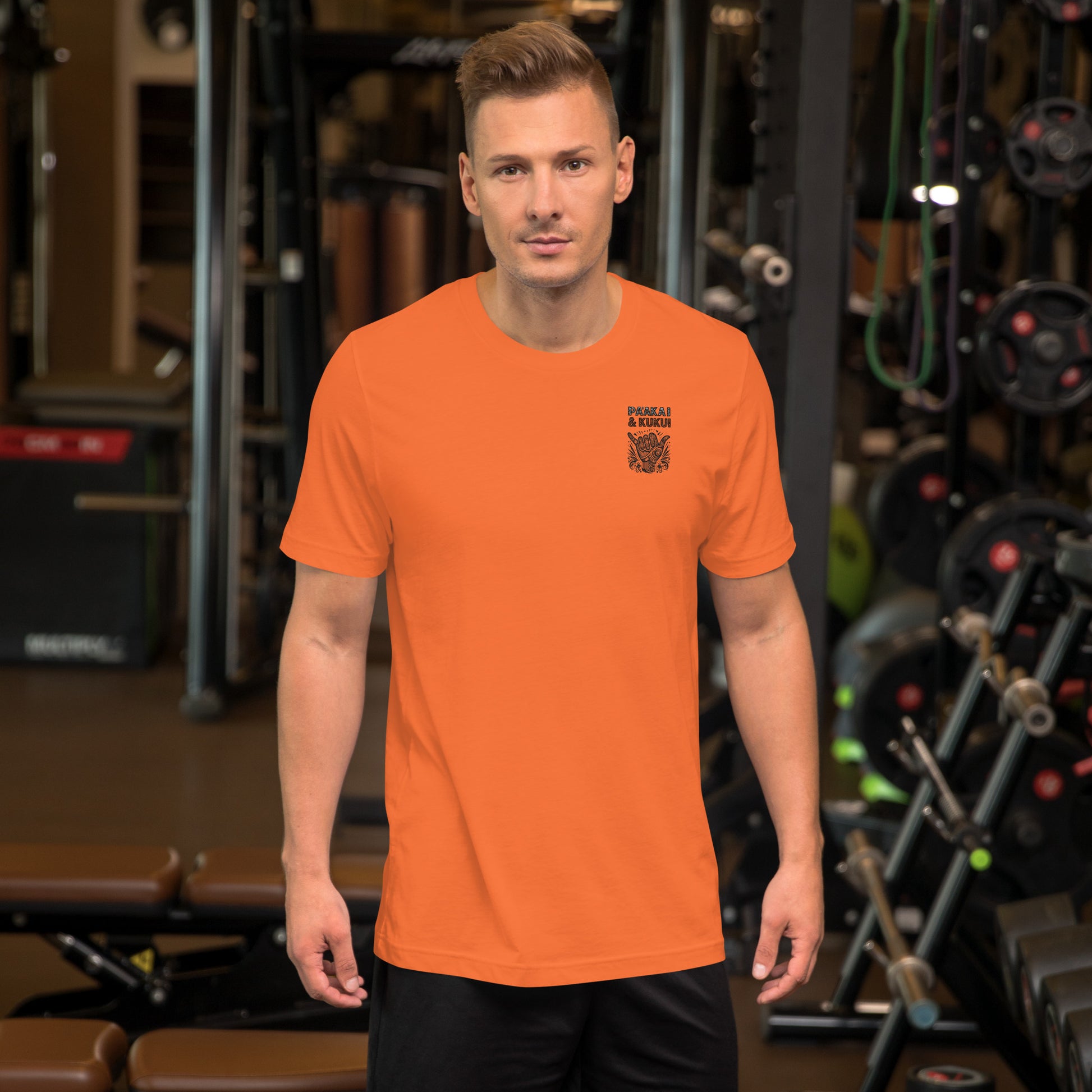 Embrace Life Shaka T-shirt T-shirt Pa'akai & Kukui Orange S