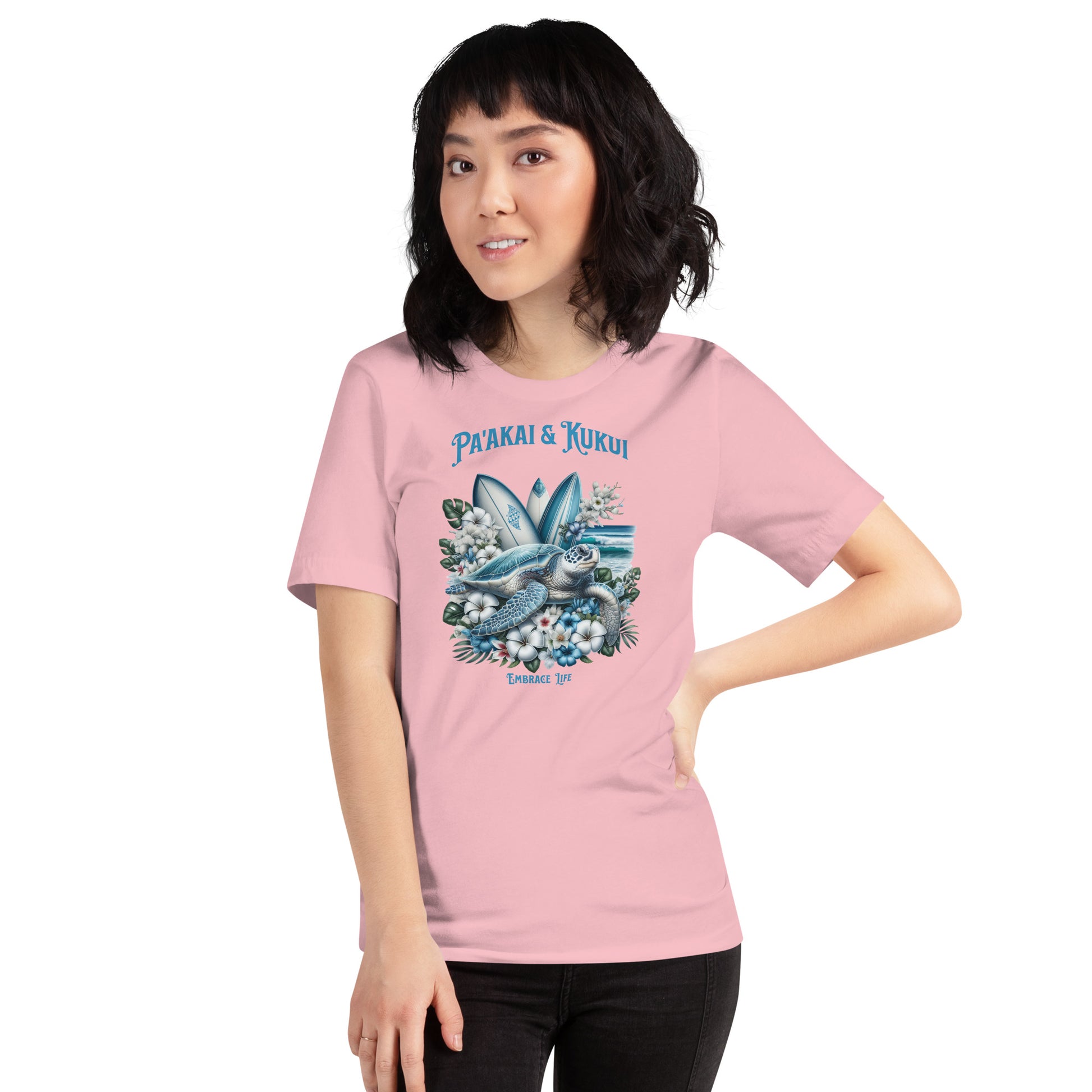 Blue Sea Turtle t-shirt T-shirt Pa'akai & Kukui