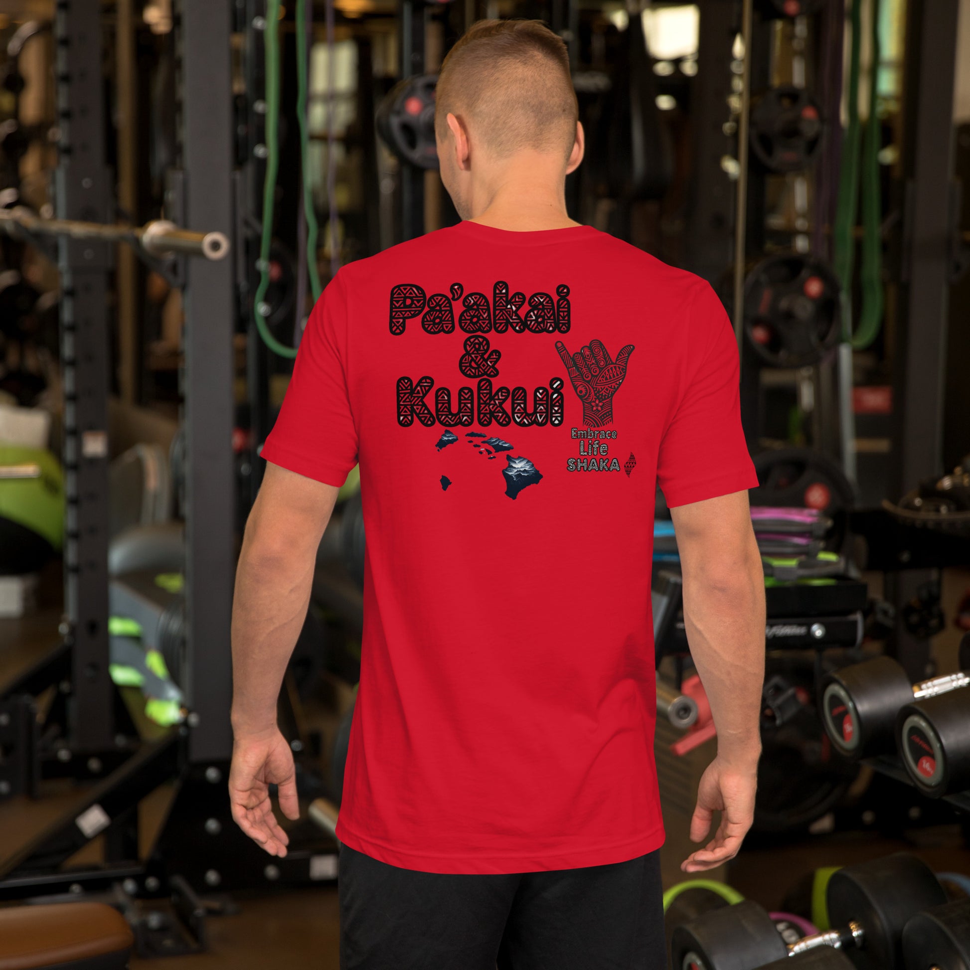 Embrace Life Shaka T-shirt T-shirt Pa'akai & Kukui