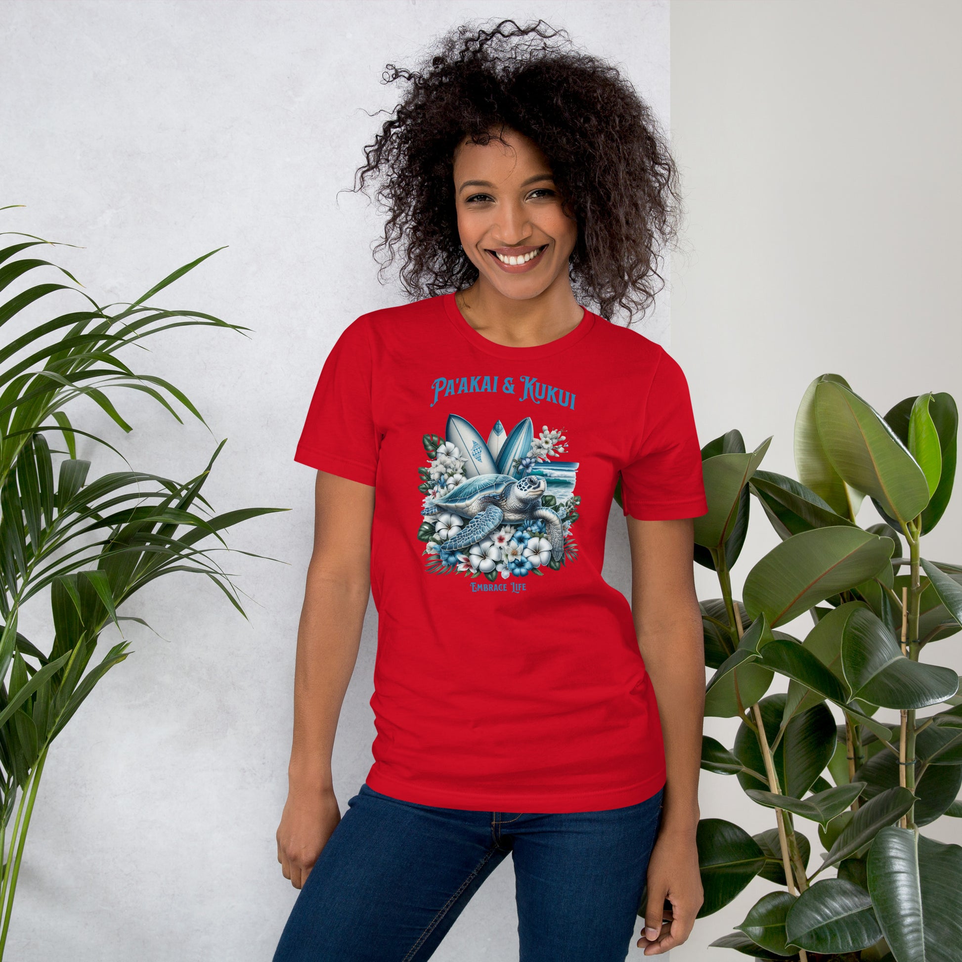 Blue Sea Turtle t-shirt T-shirt Pa'akai & Kukui