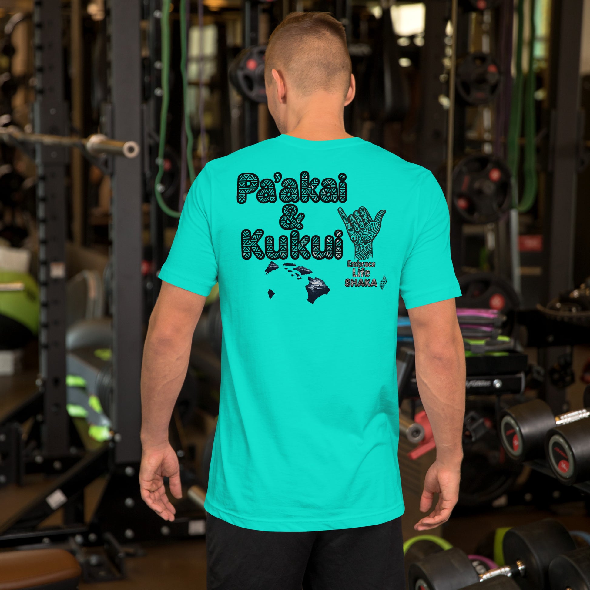 Embrace Life Shaka T-shirt T-shirt Pa'akai & Kukui