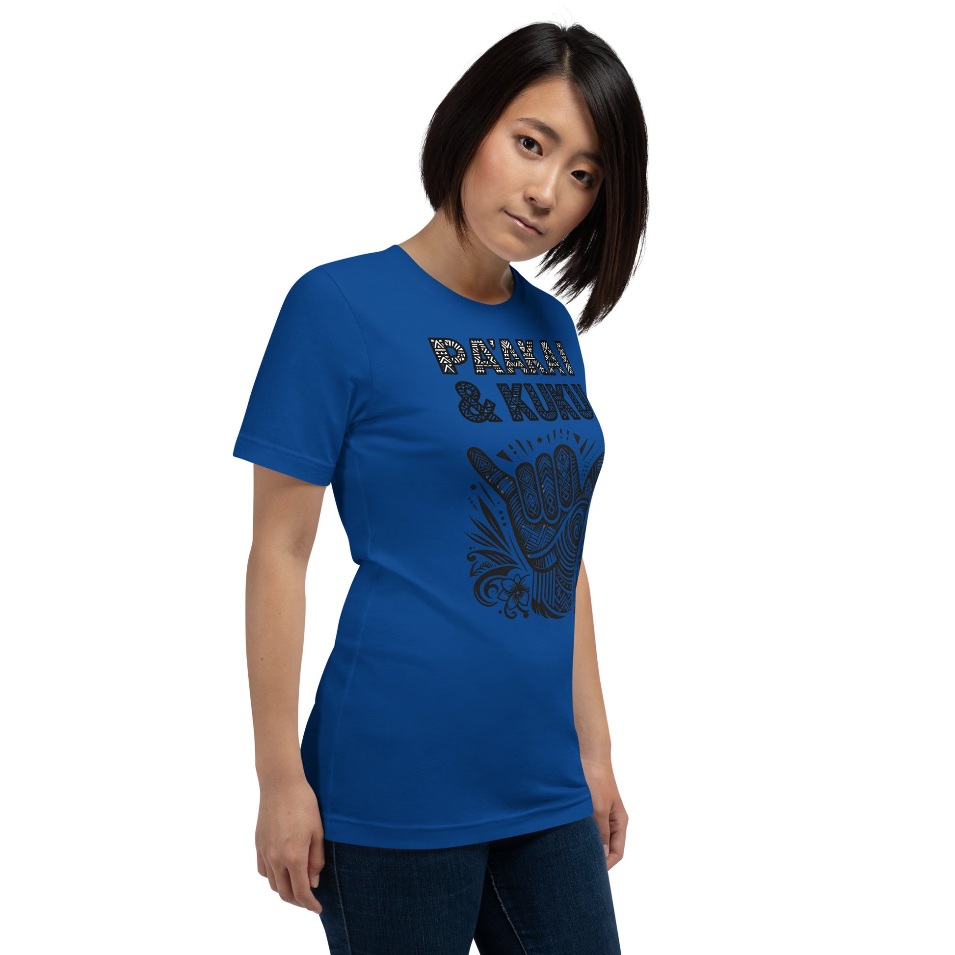 Tribal Shaka T-shirt T-shirt Pa'akai & Kukui