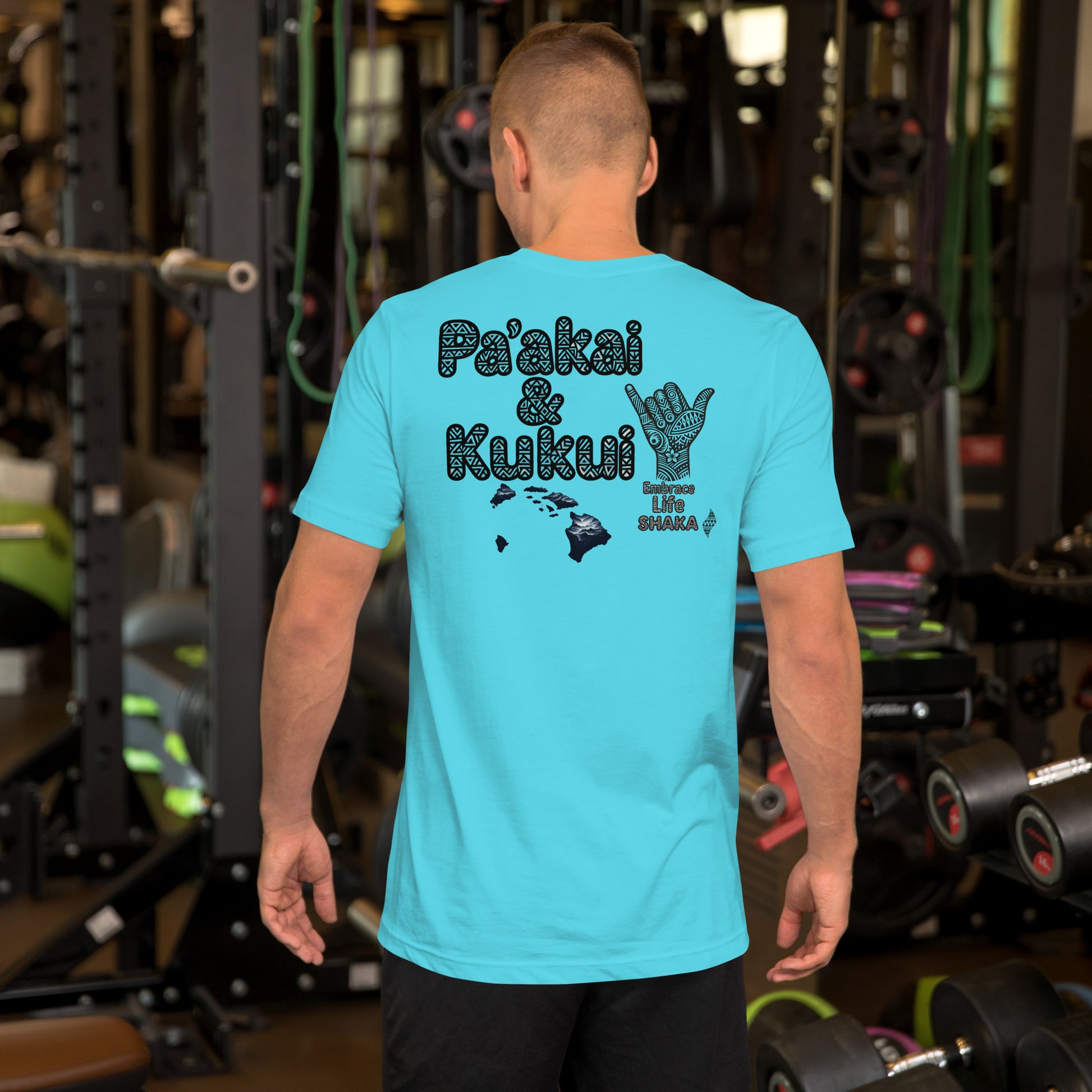 Embrace Life Shaka T-shirt T-shirt Pa'akai & Kukui