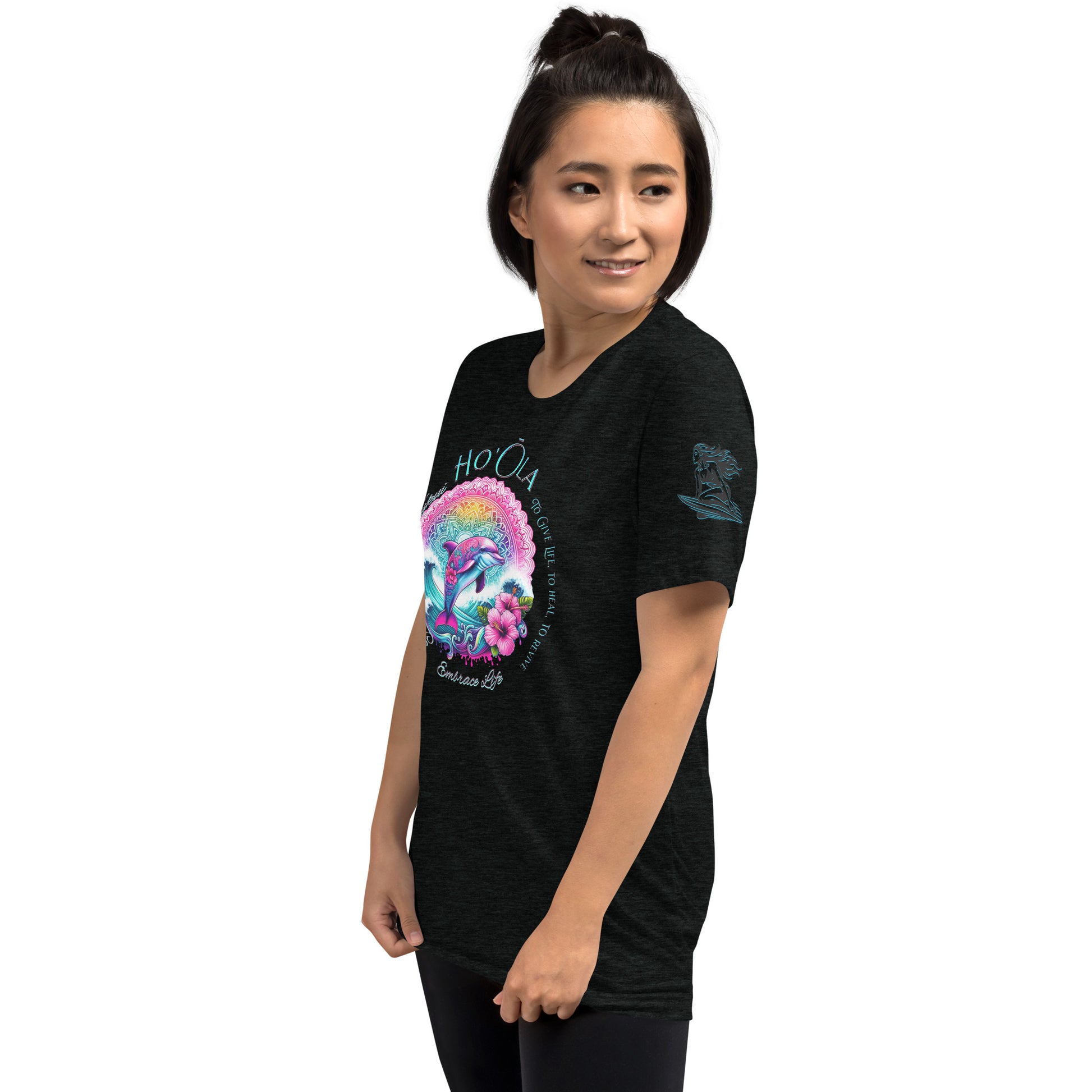 Ho'ōla (To Give Life, To Heal, To Revive) Short sleeve t-shirt T-shirt Pa'akai & Kukui