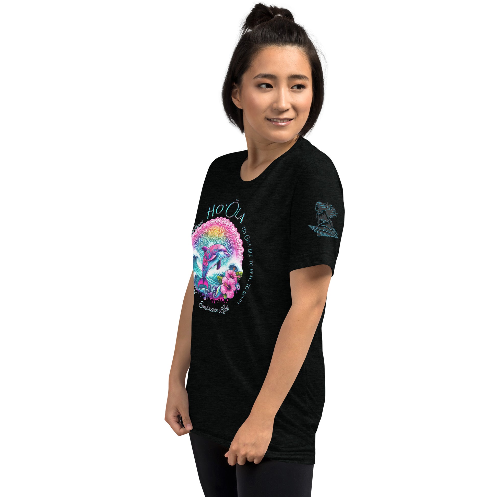 Ho'ōla (To Give Life, To Heal, To Revive) Short sleeve t-shirt T-shirt Pa'akai & Kukui