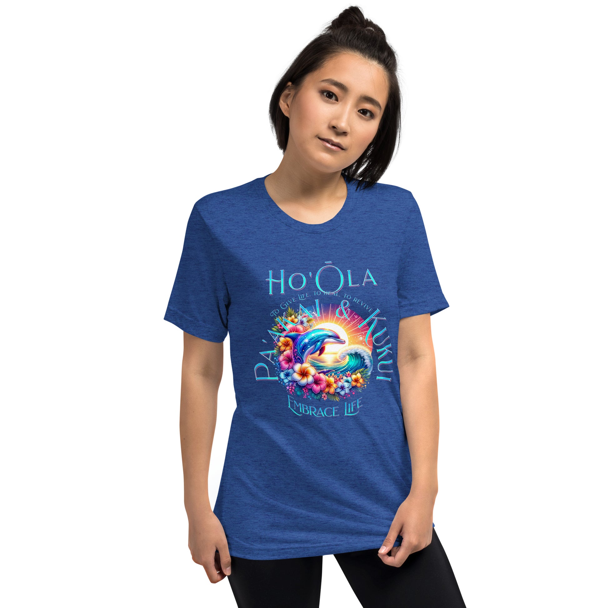 Ho'ōla (To Give Life, To Heal, To Revive) t-shirt T-shirt Pa'akai & Kukui