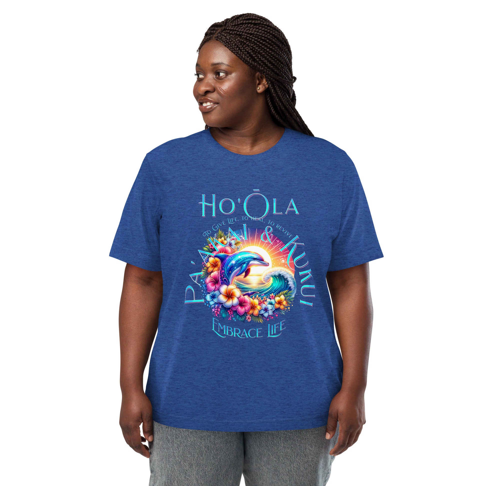 Ho'ōla (To Give Life, To Heal, To Revive) t-shirt T-shirt Pa'akai & Kukui