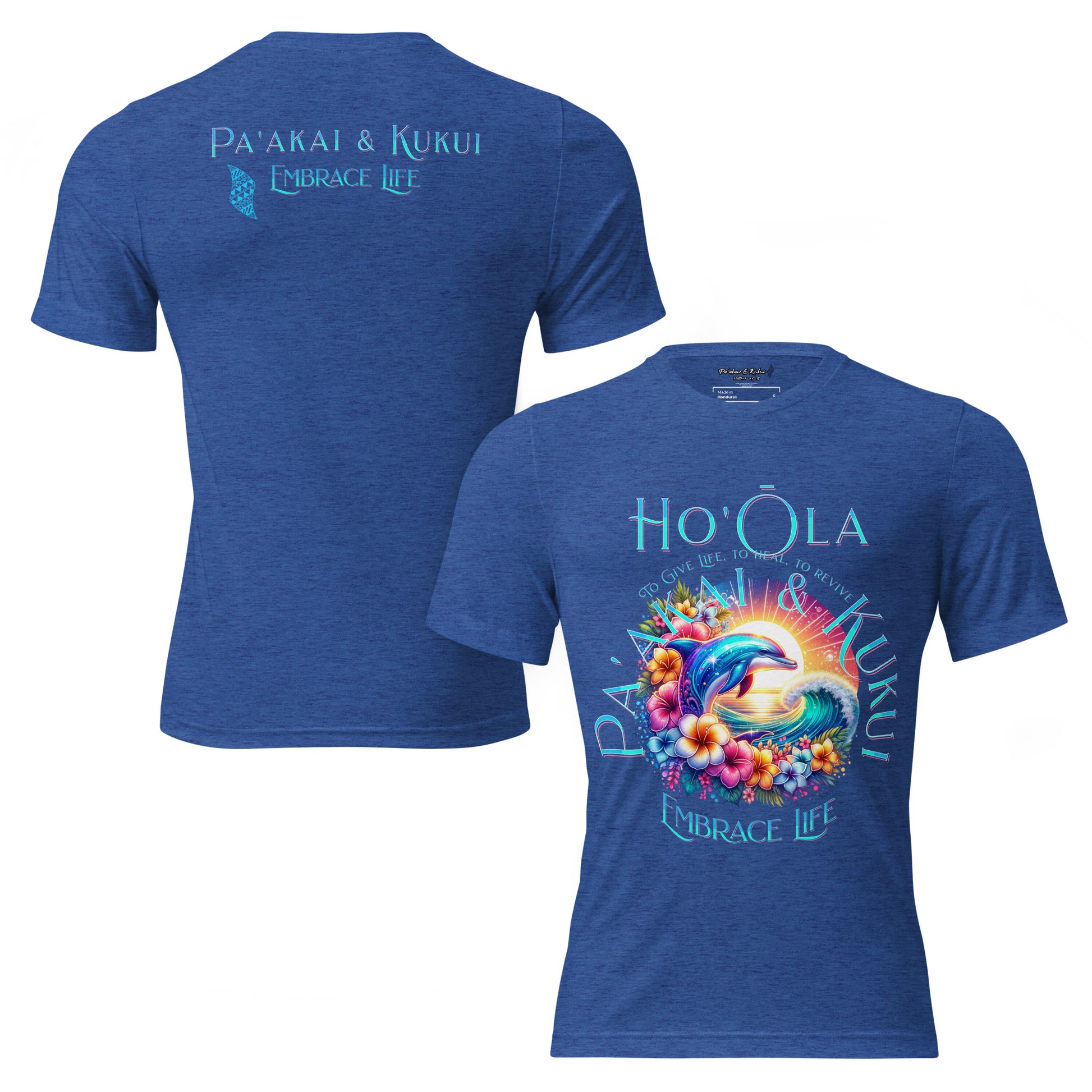 Ho'ōla (To Give Life, To Heal, To Revive) t-shirt T-shirt Pa'akai & Kukui