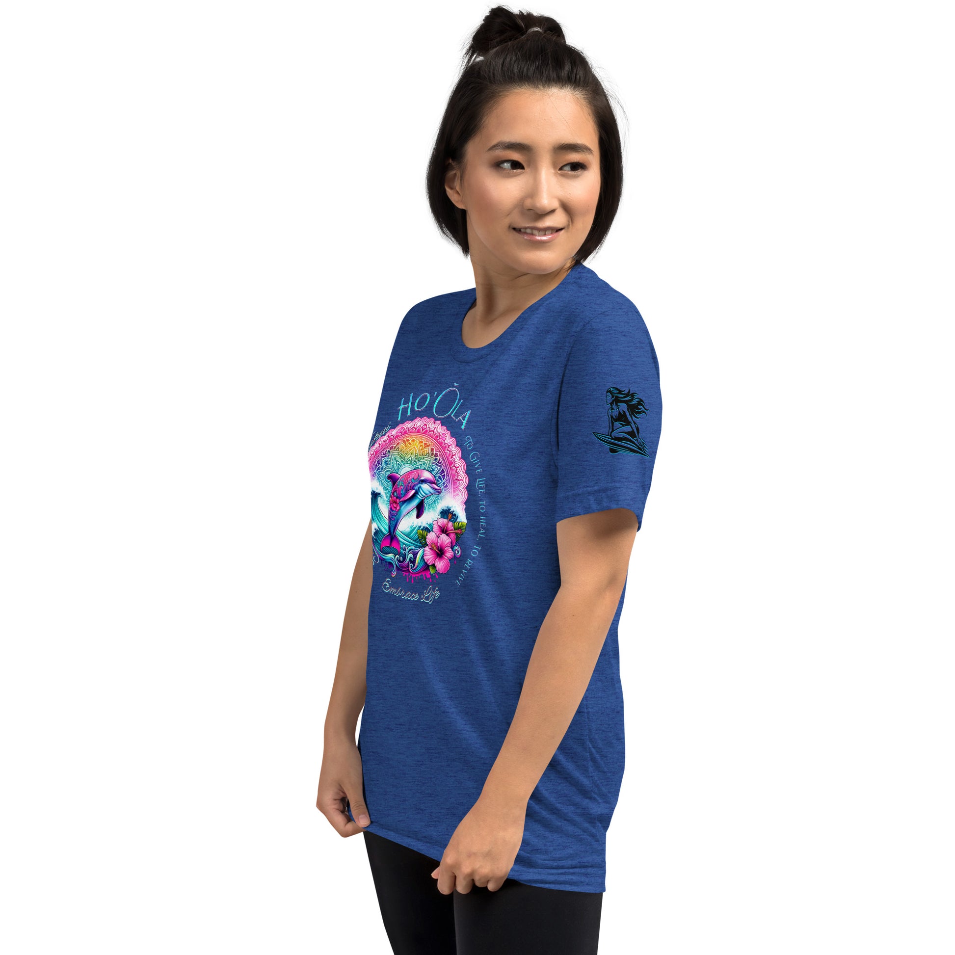 Ho'ōla (To Give Life, To Heal, To Revive) Short sleeve t-shirt T-shirt Pa'akai & Kukui