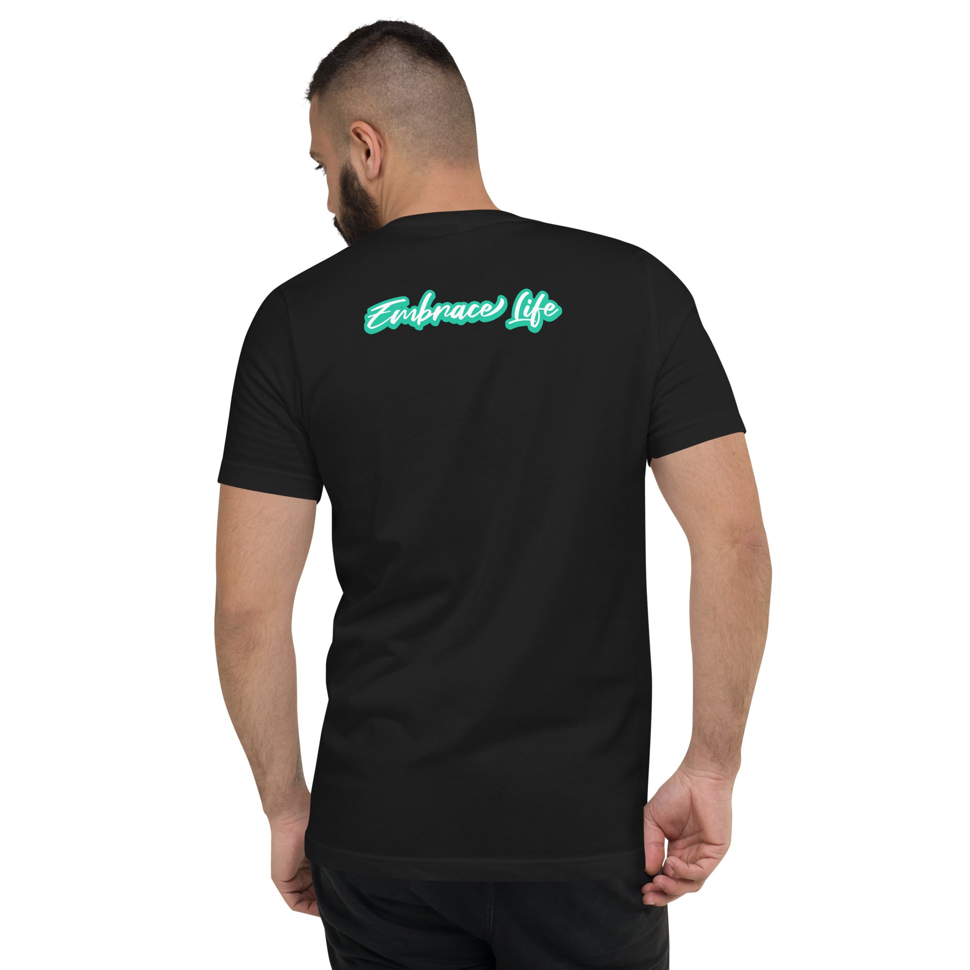Embrace Life - Short Sleeve V-Neck T-Shirt V-Neck T-shirt Pa'akai & Kukui
