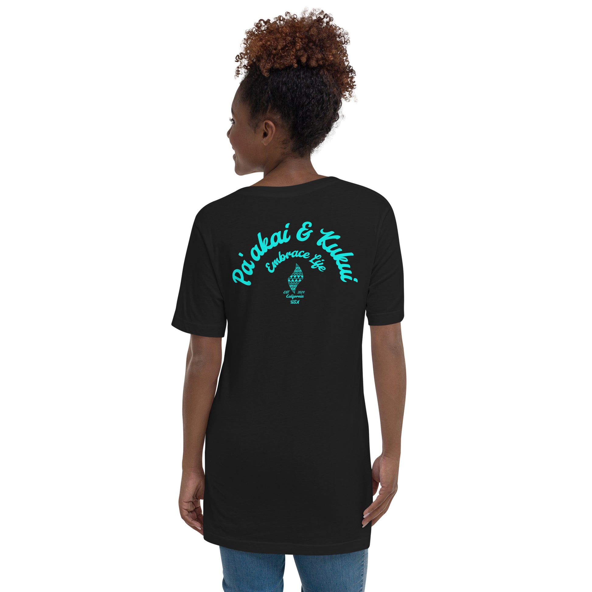 P&K Logo V-Neck T-Shirt V-Neck T-shirt Pa'akai & Kukui