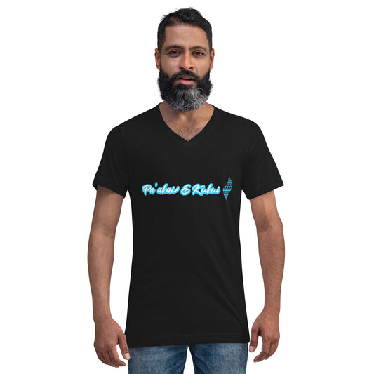 Embrace Life - Short Sleeve V-Neck T-Shirt