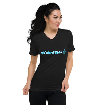 Embrace Life - Short Sleeve V-Neck T-Shirt