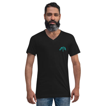 P&K Logo V-Neck T-Shirt V-Neck T-shirt Pa'akai & Kukui Black S