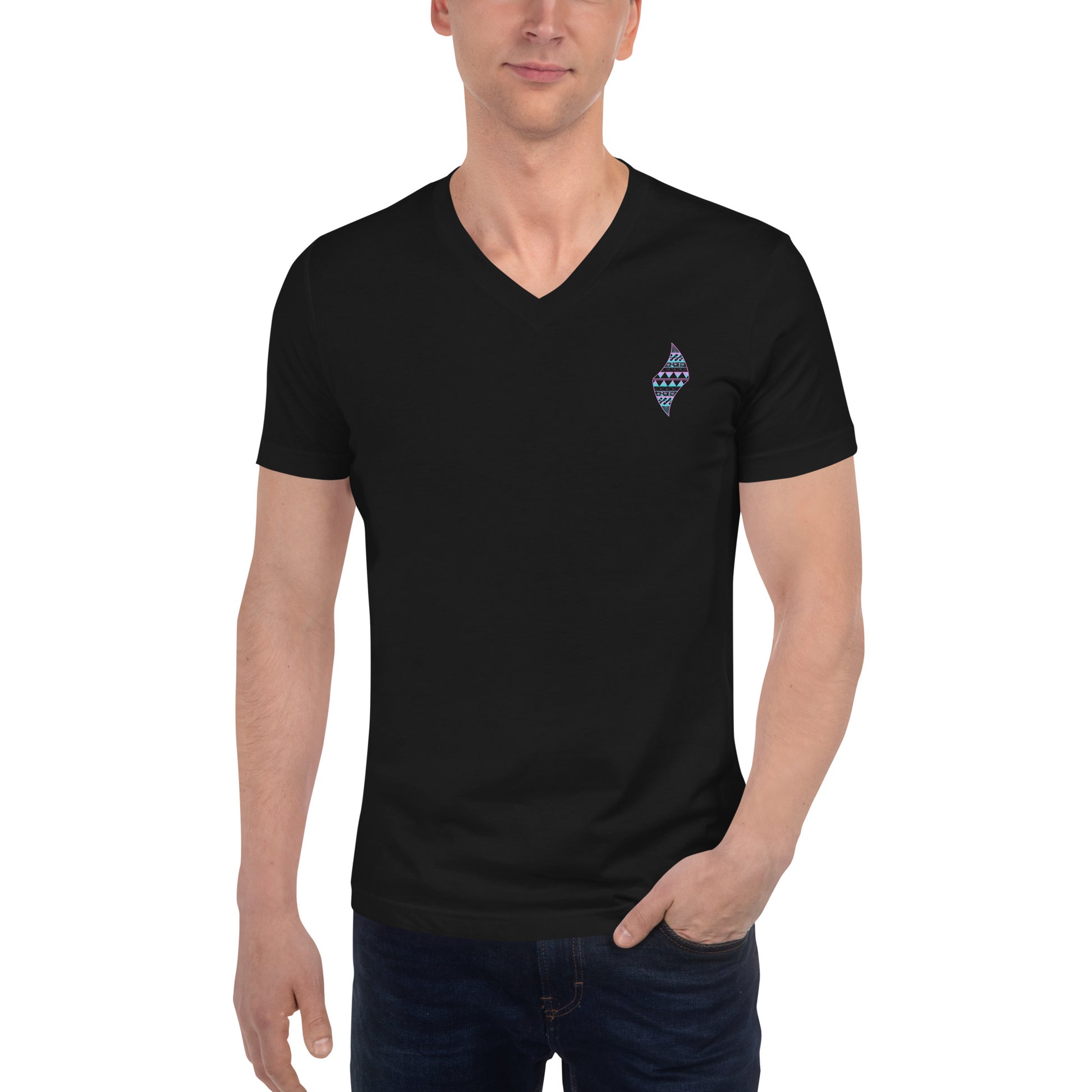 Pa'akai & Kukui Logo V-Neck T-Shirt V-Neck T-shirt Pa'akai & Kukui