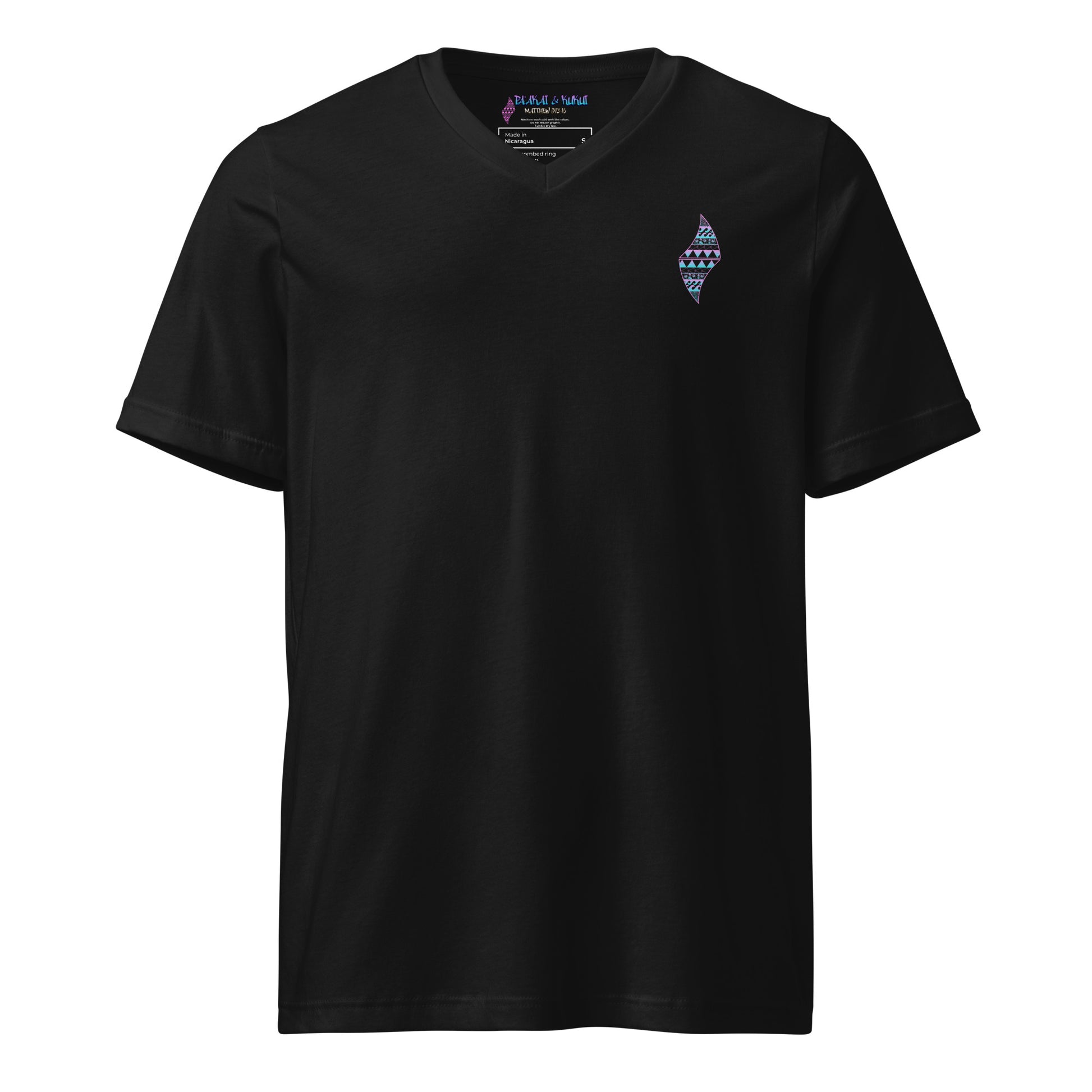 Pa'akai & Kukui Logo V-Neck T-Shirt V-Neck T-shirt Pa'akai & Kukui