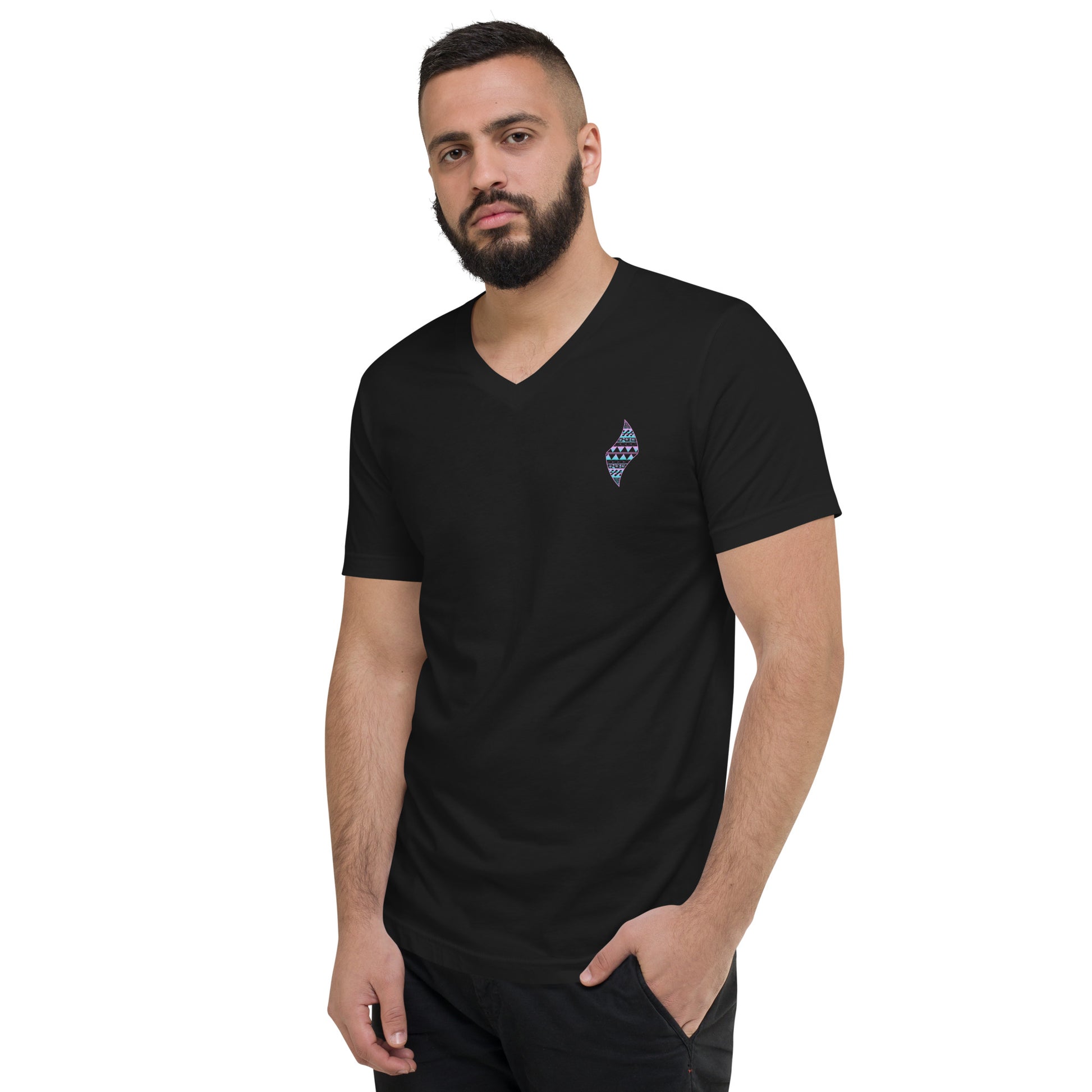 Pa'akai & Kukui Logo V-Neck T-Shirt V-Neck T-shirt Pa'akai & Kukui
