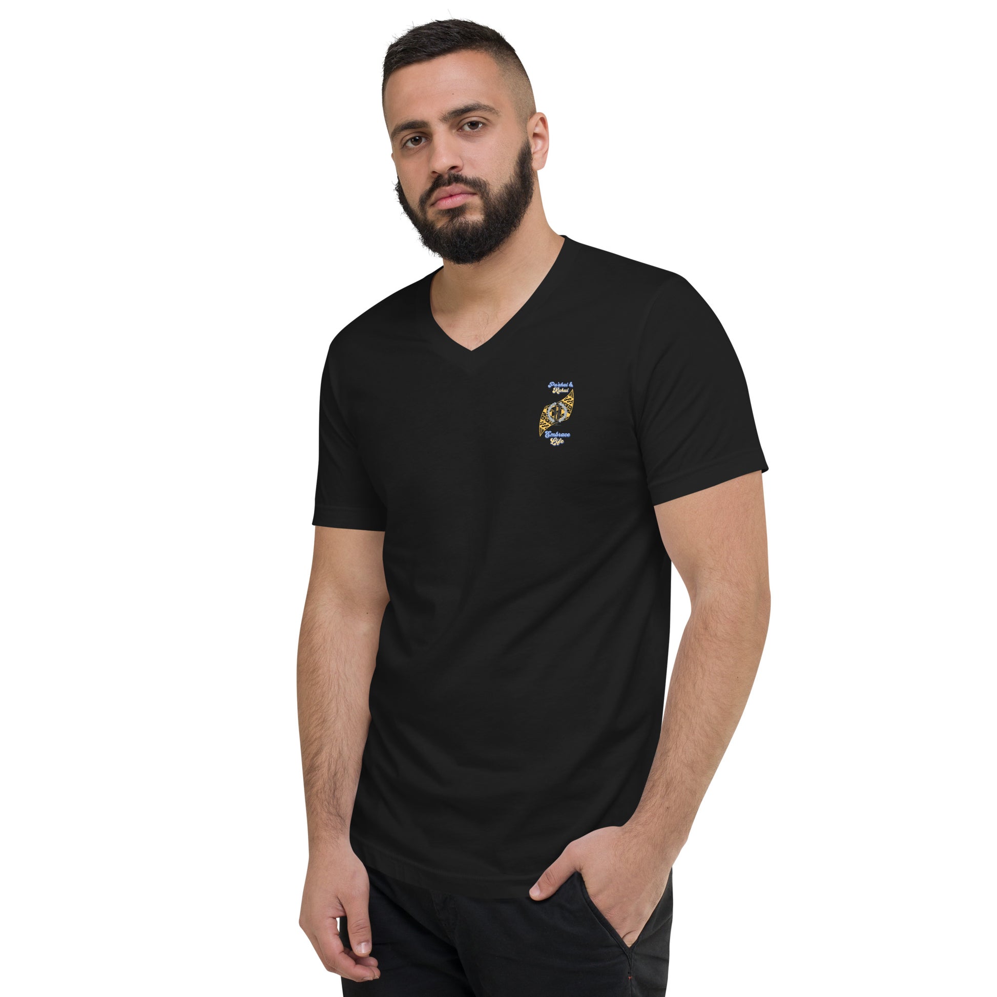 Mahalo V-Neck T-Shirt V-Neck T-shirt Pa'akai & Kukui