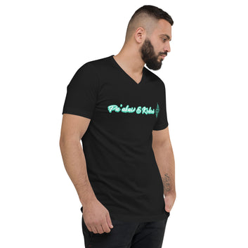Embrace Life - Short Sleeve V-Neck T-Shirt