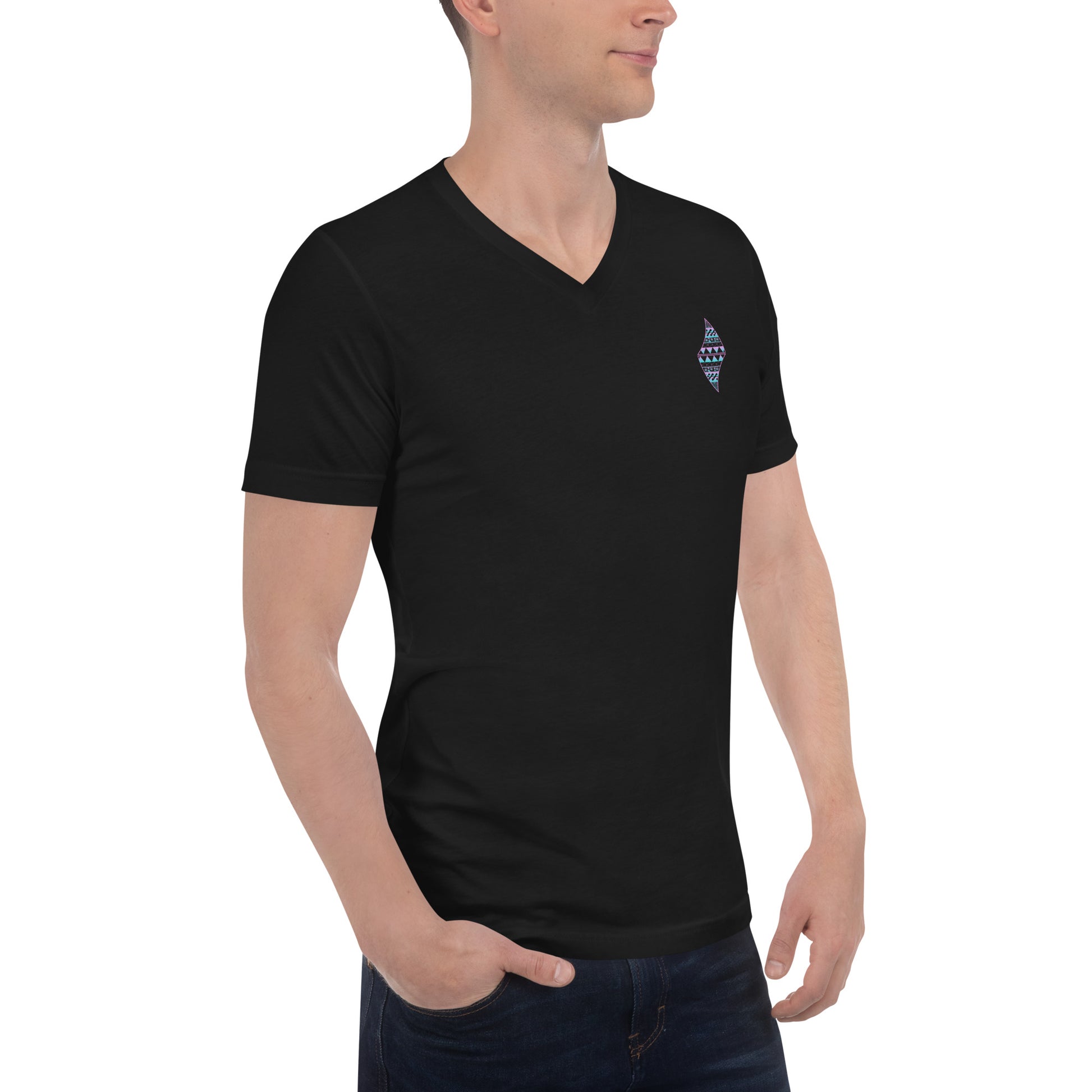 Pa'akai & Kukui Logo V-Neck T-Shirt V-Neck T-shirt Pa'akai & Kukui