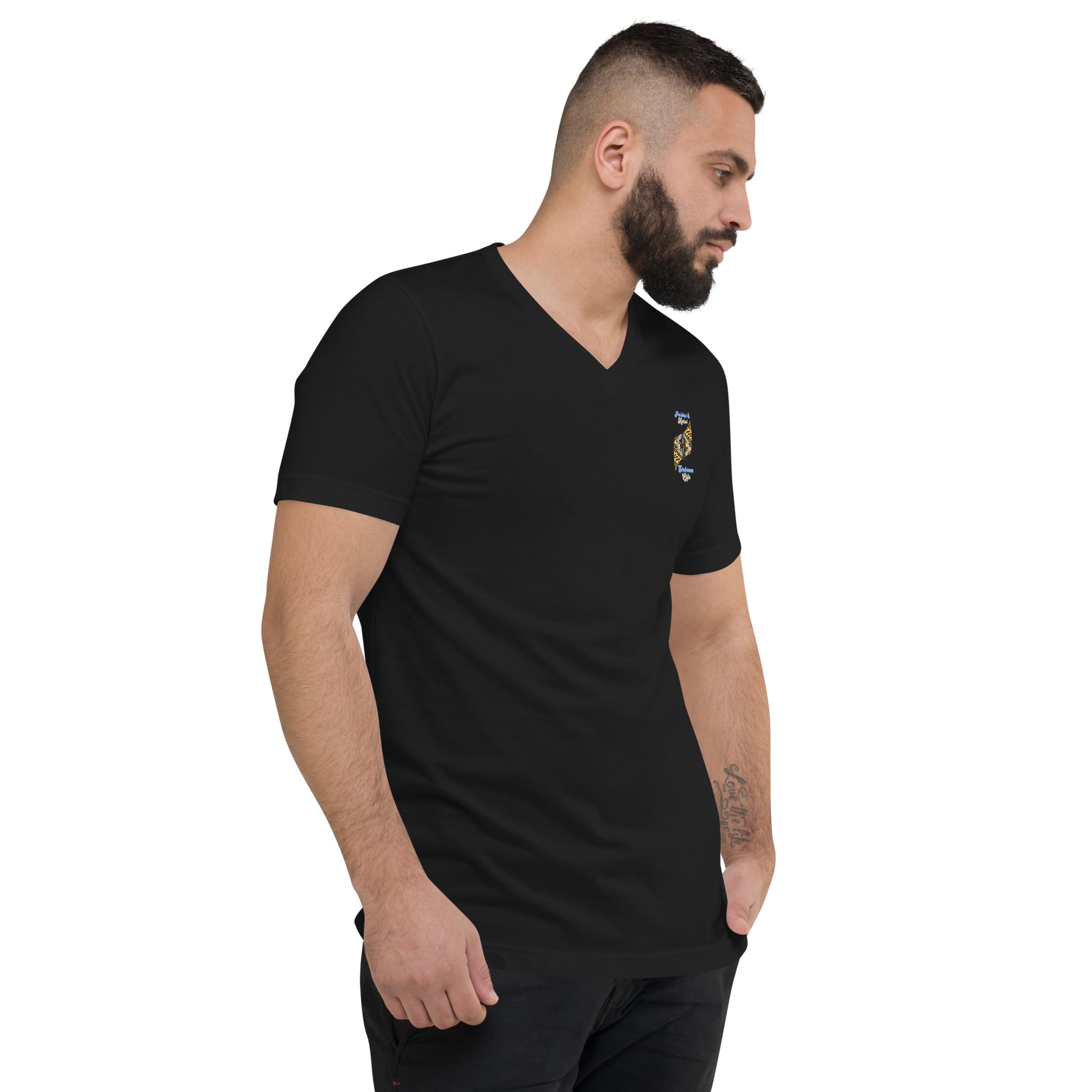 Mahalo V-Neck T-Shirt V-Neck T-shirt Pa'akai & Kukui