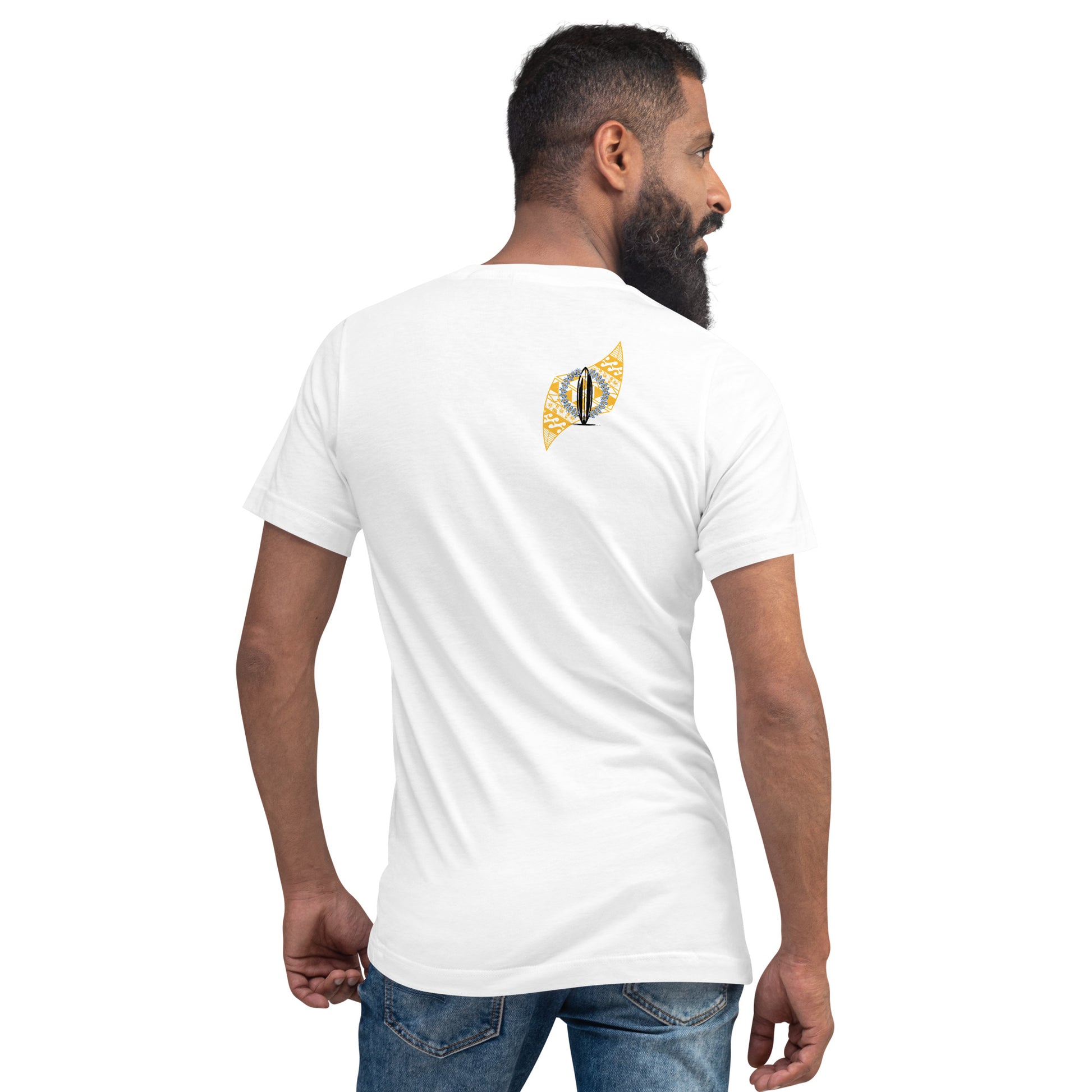 Mahalo V-Neck T-Shirt V-Neck T-shirt Pa'akai & Kukui