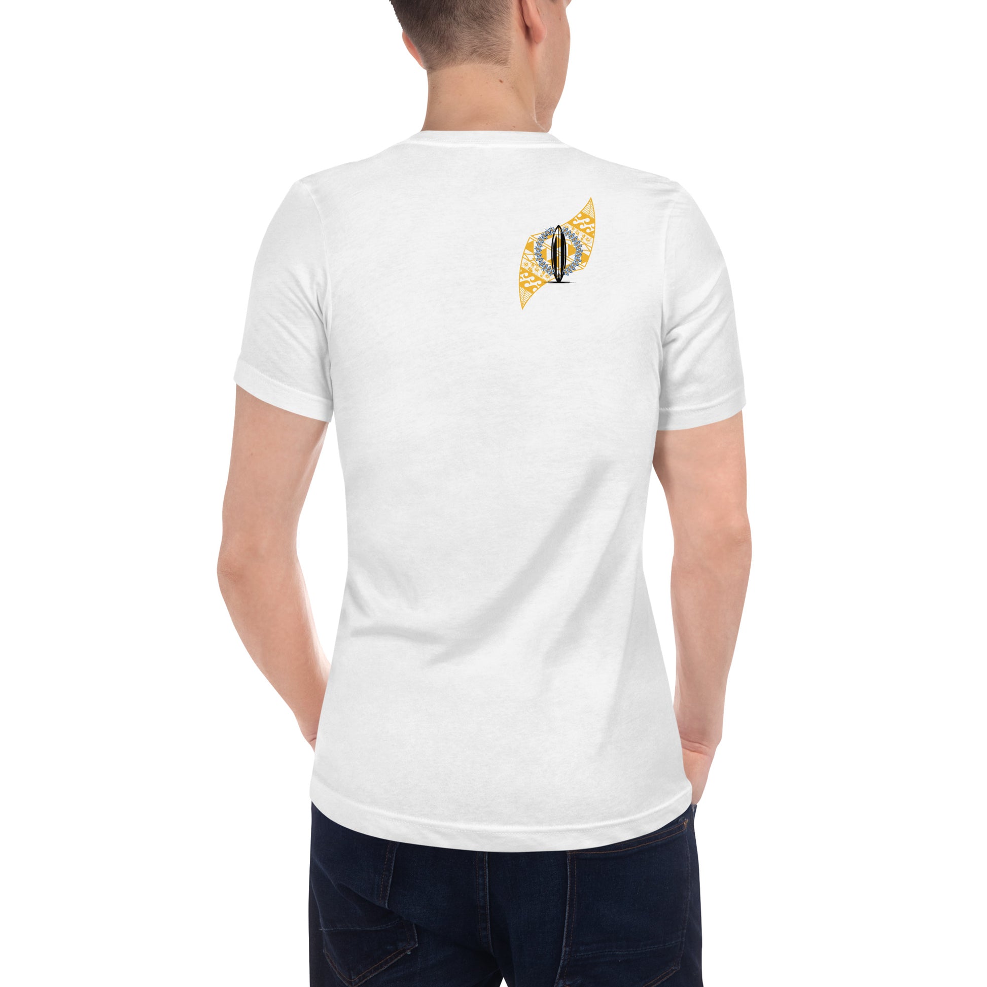 Mahalo V-Neck T-Shirt V-Neck T-shirt Pa'akai & Kukui