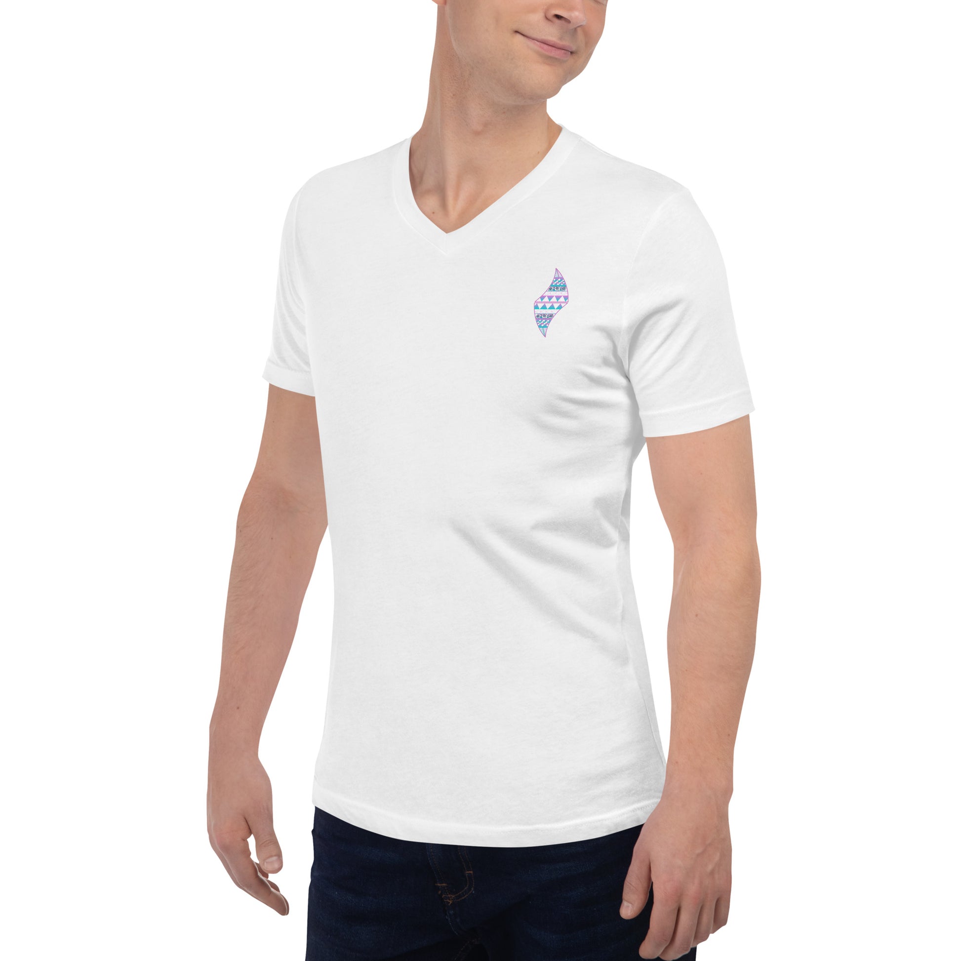 Pa'akai & Kukui Logo V-Neck T-Shirt V-Neck T-shirt Pa'akai & Kukui