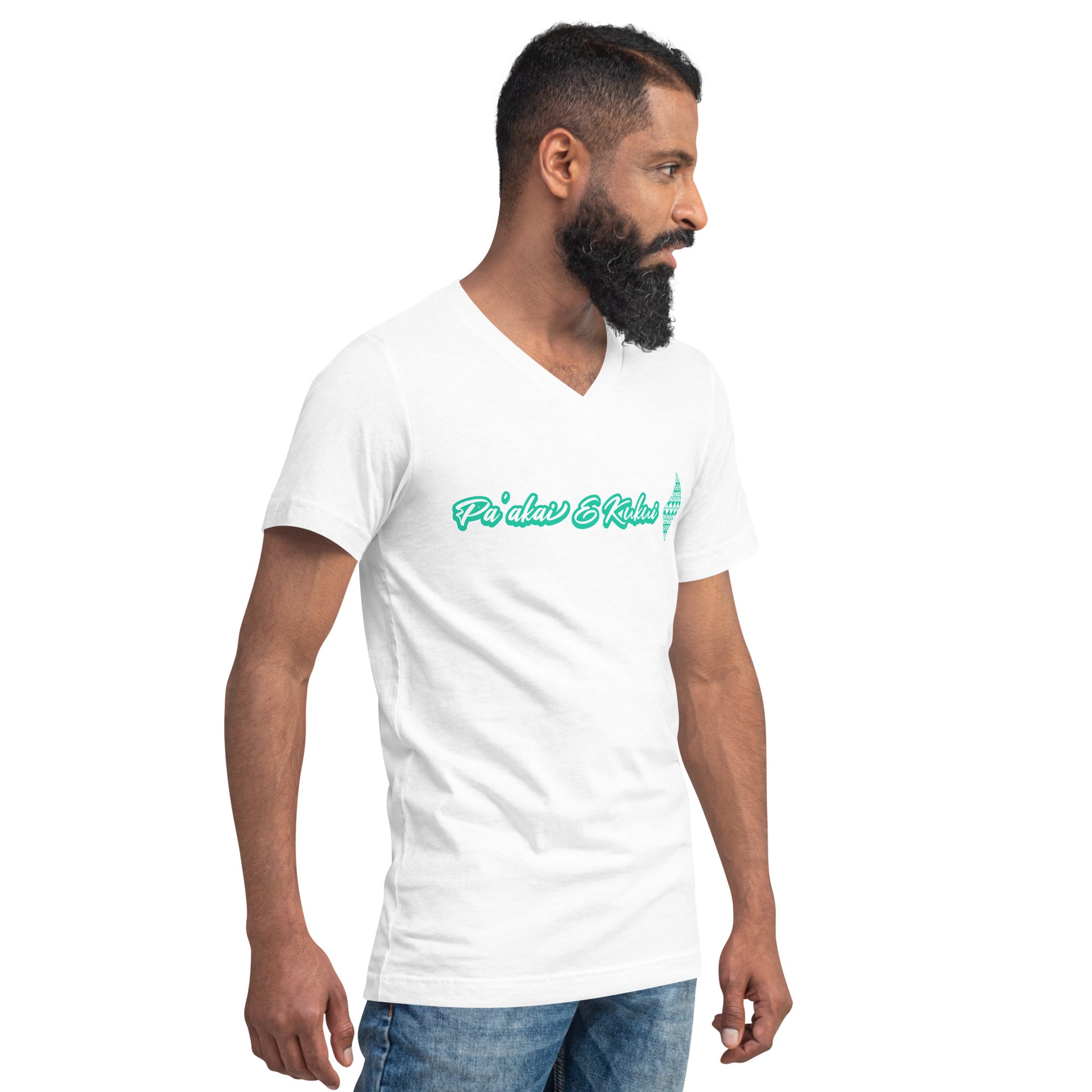 Embrace Life - Short Sleeve V-Neck T-Shirt V-Neck T-shirt Pa'akai & Kukui