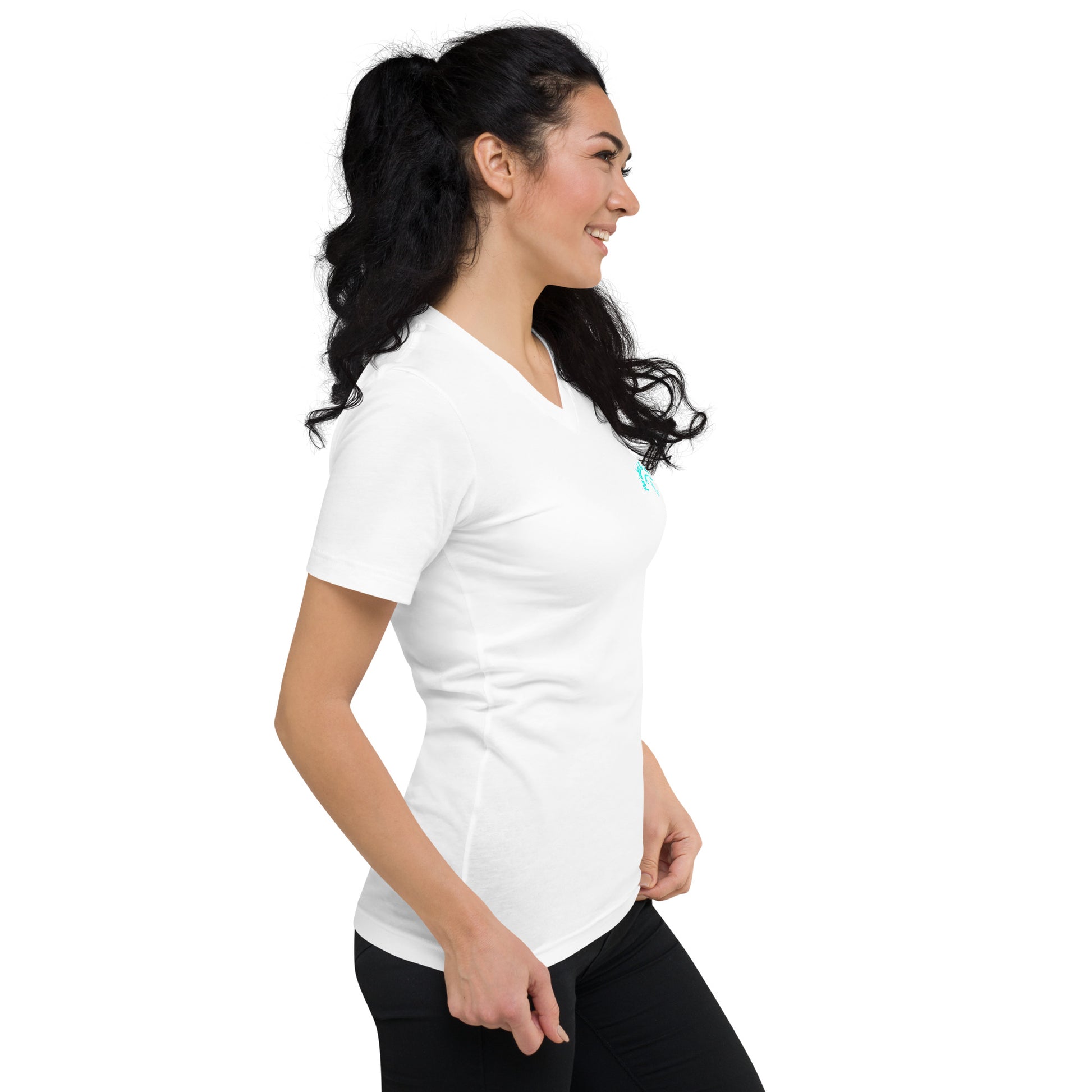 P&K Logo V-Neck T-Shirt V-Neck T-shirt Pa'akai & Kukui