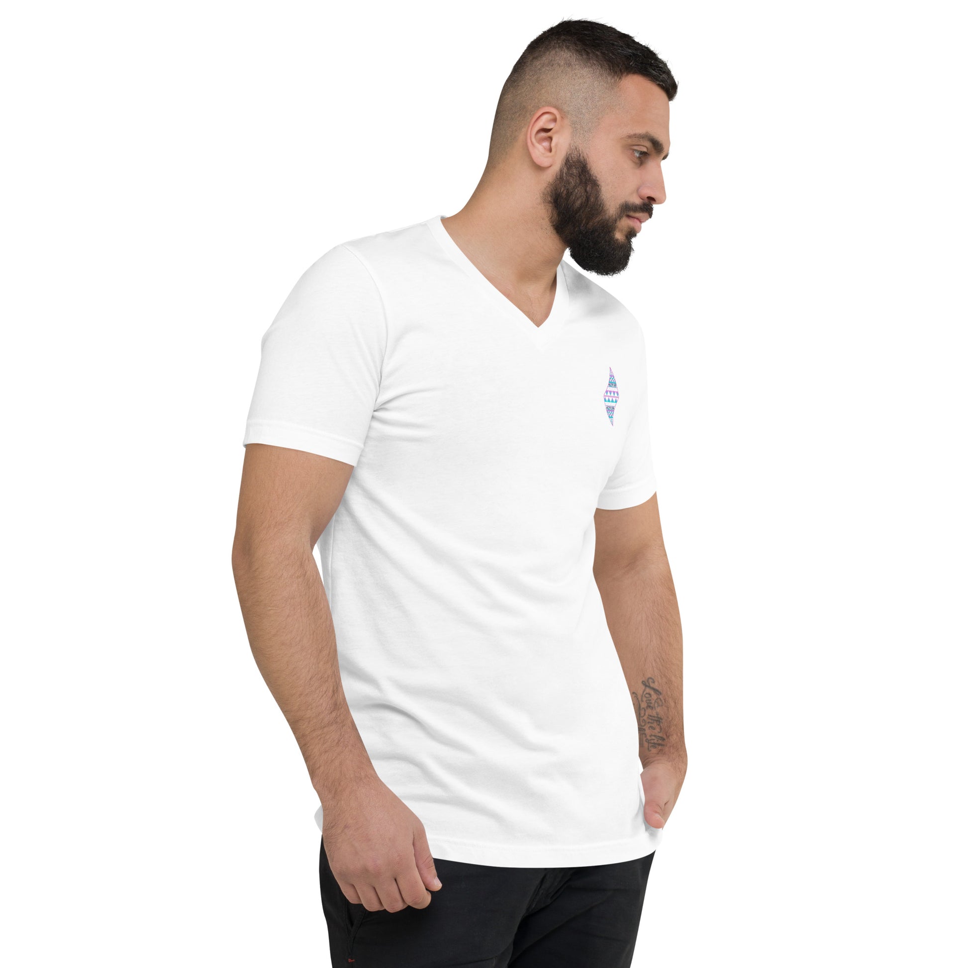 Pa'akai & Kukui Logo V-Neck T-Shirt V-Neck T-shirt Pa'akai & Kukui