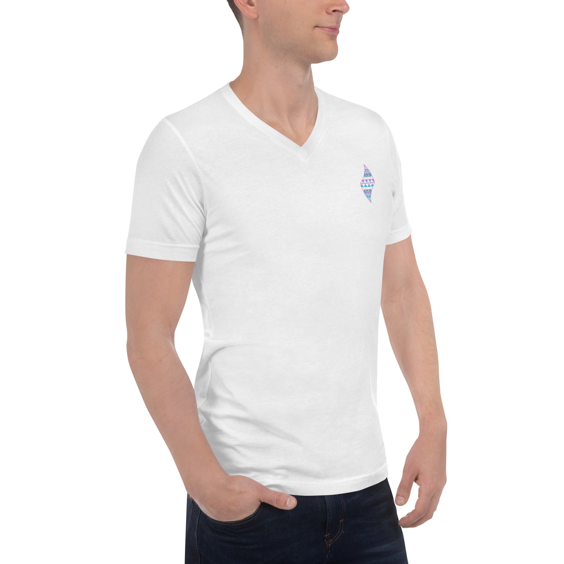 Pa'akai & Kukui Logo V-Neck T-Shirt V-Neck T-shirt Pa'akai & Kukui