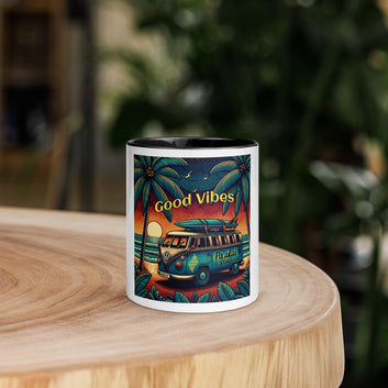 VW Good Vibes Mug with Color Inside