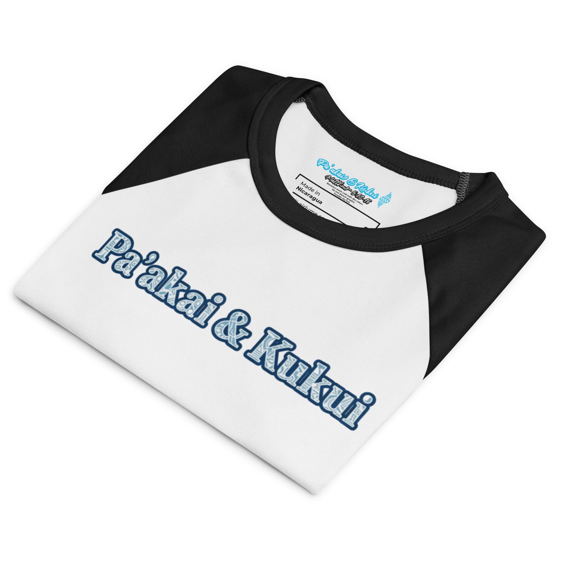Pa'akai & Kukui Women’s micro rib raglan baby tee T-shirt Pa'akai & Kukui