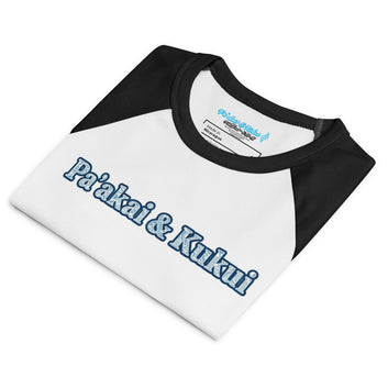 Pa'akai & Kukui Women’s micro rib raglan baby tee T-shirt Pa'akai & Kukui