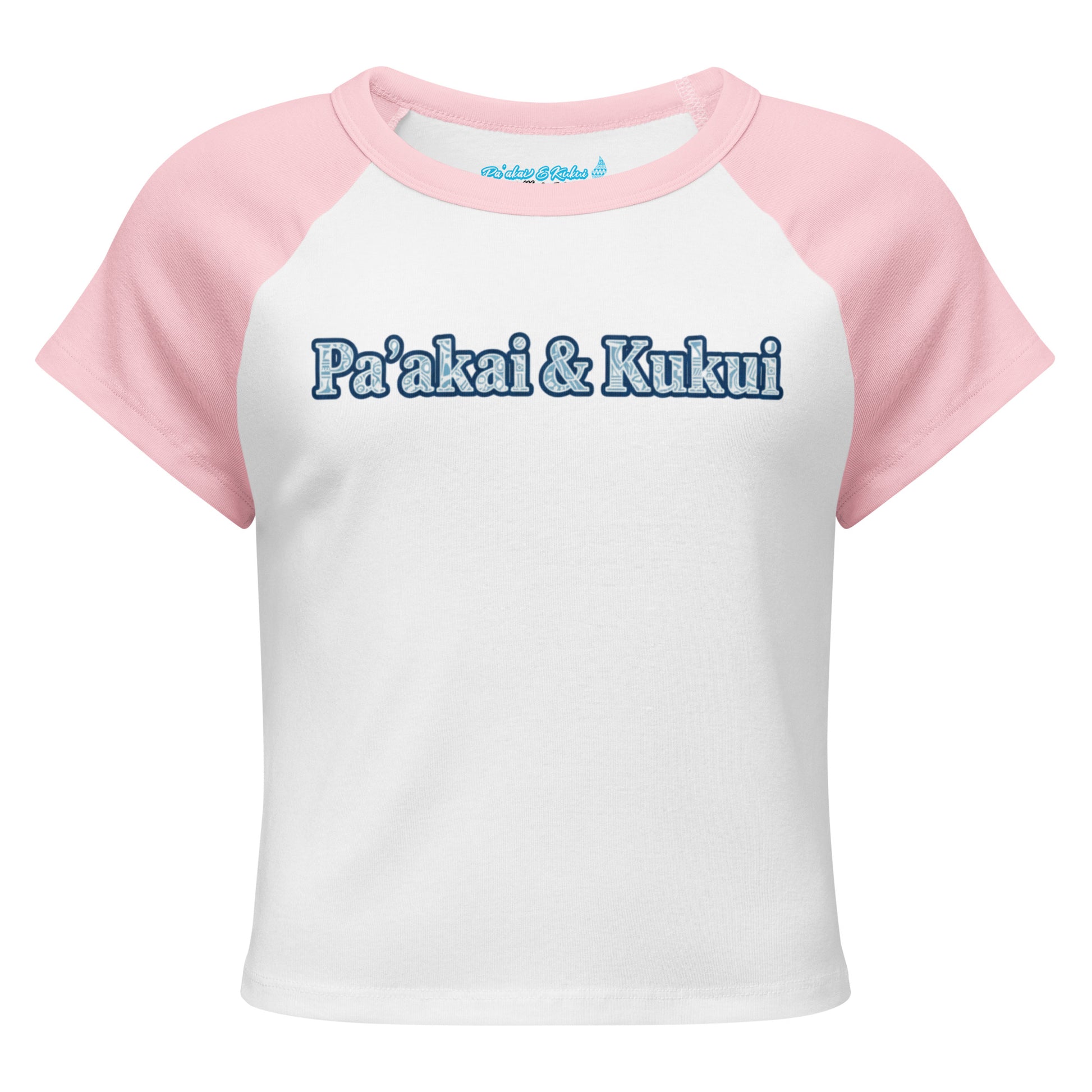 Pa'akai & Kukui Women’s micro rib raglan baby tee T-shirt Pa'akai & Kukui