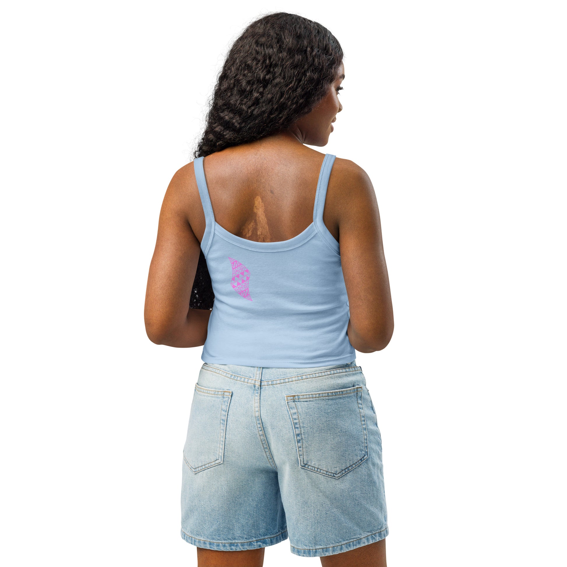 Island Time - Women’s micro-rib tank top Tank Top Pa'akai & Kukui