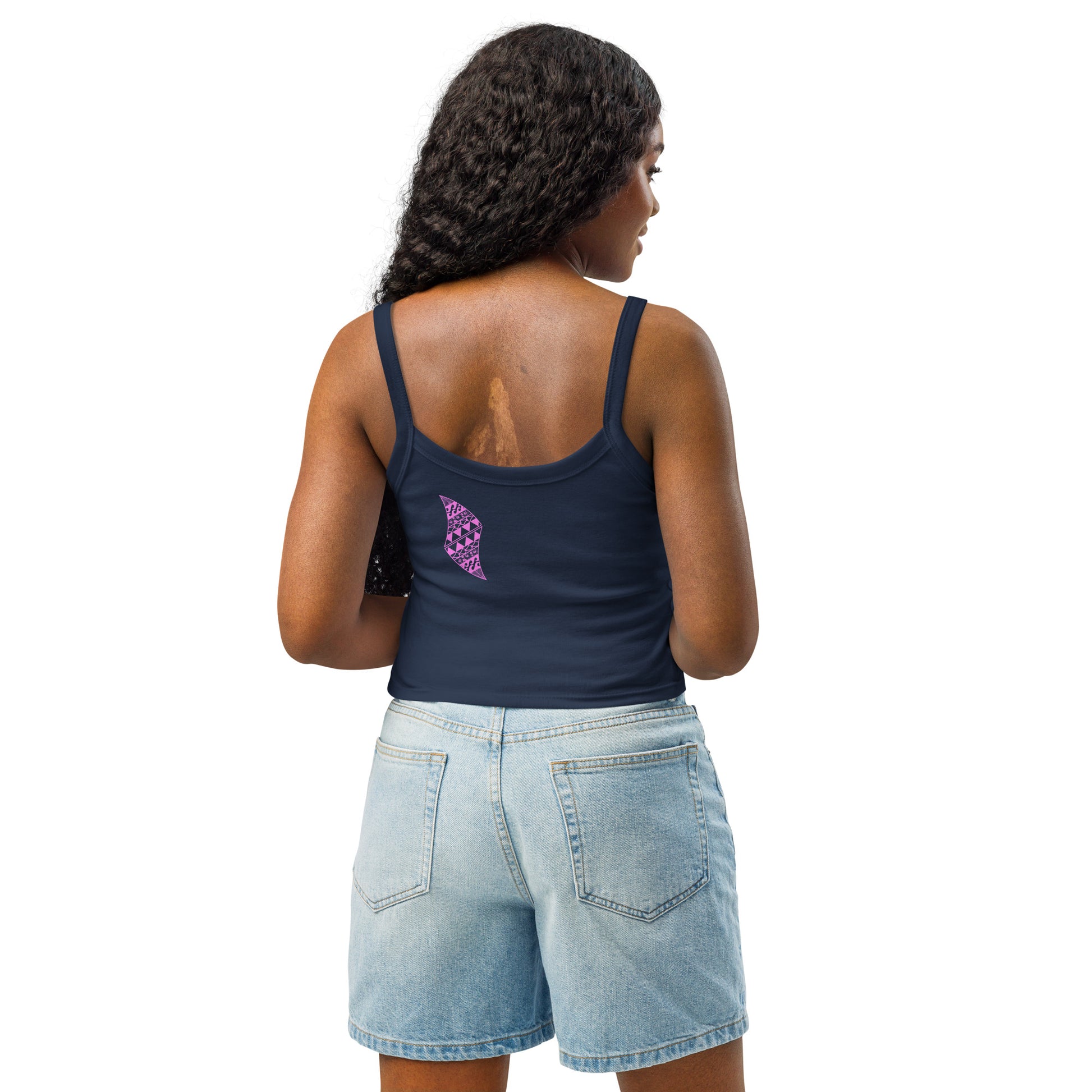 Island Time - Women’s micro-rib tank top Tank Top Pa'akai & Kukui