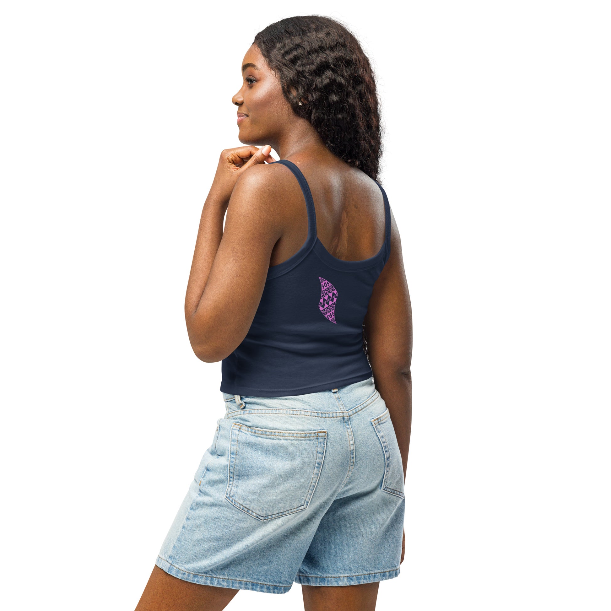 Island Time - Women’s micro-rib tank top Tank Top Pa'akai & Kukui